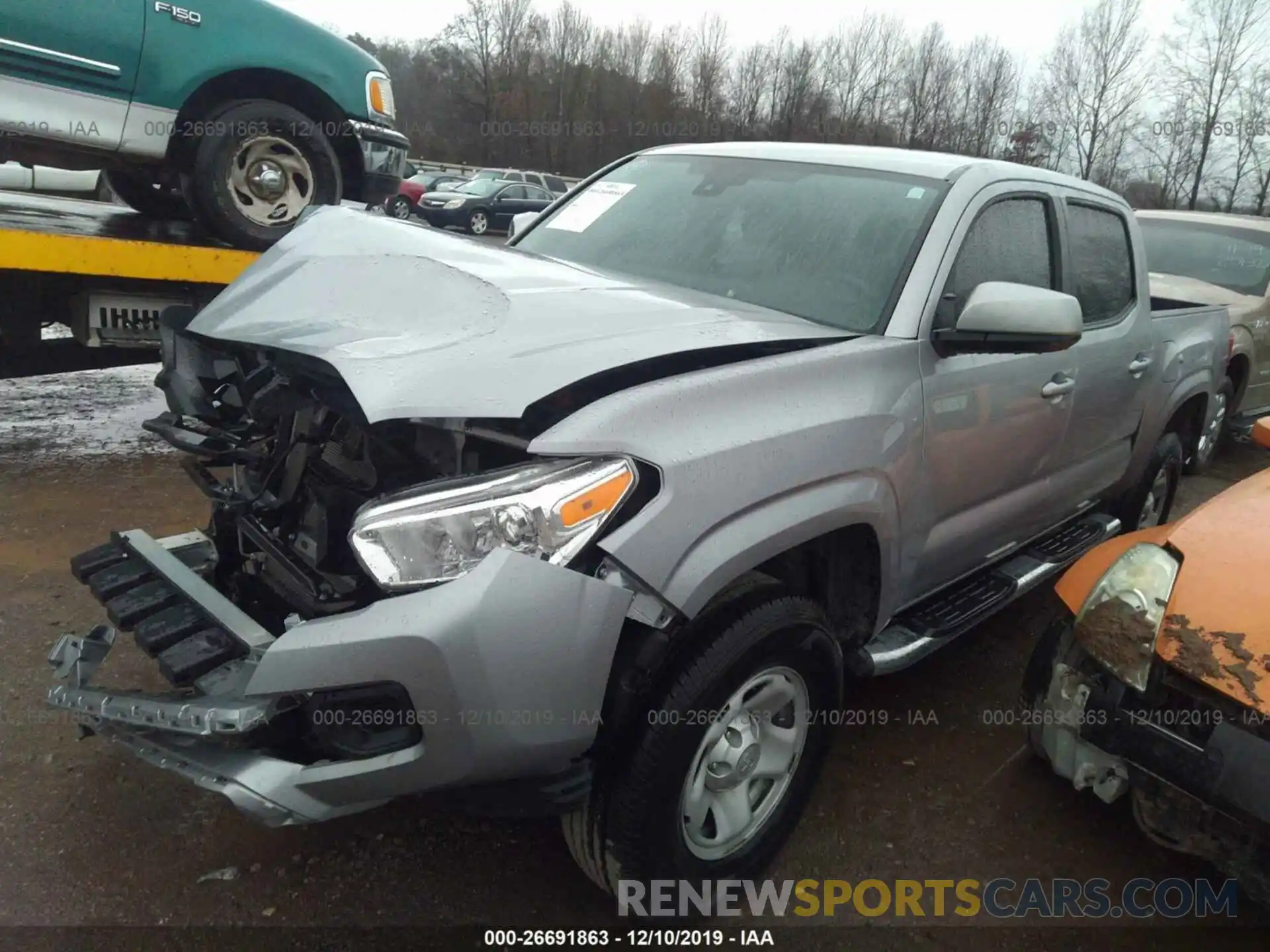 2 Фотография поврежденного автомобиля 3TMCZ5AN9KM242389 TOYOTA TACOMA 2019