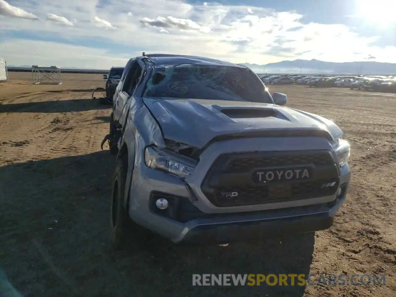 9 Photograph of a damaged car 3TMCZ5AN9KM246071 TOYOTA TACOMA 2019