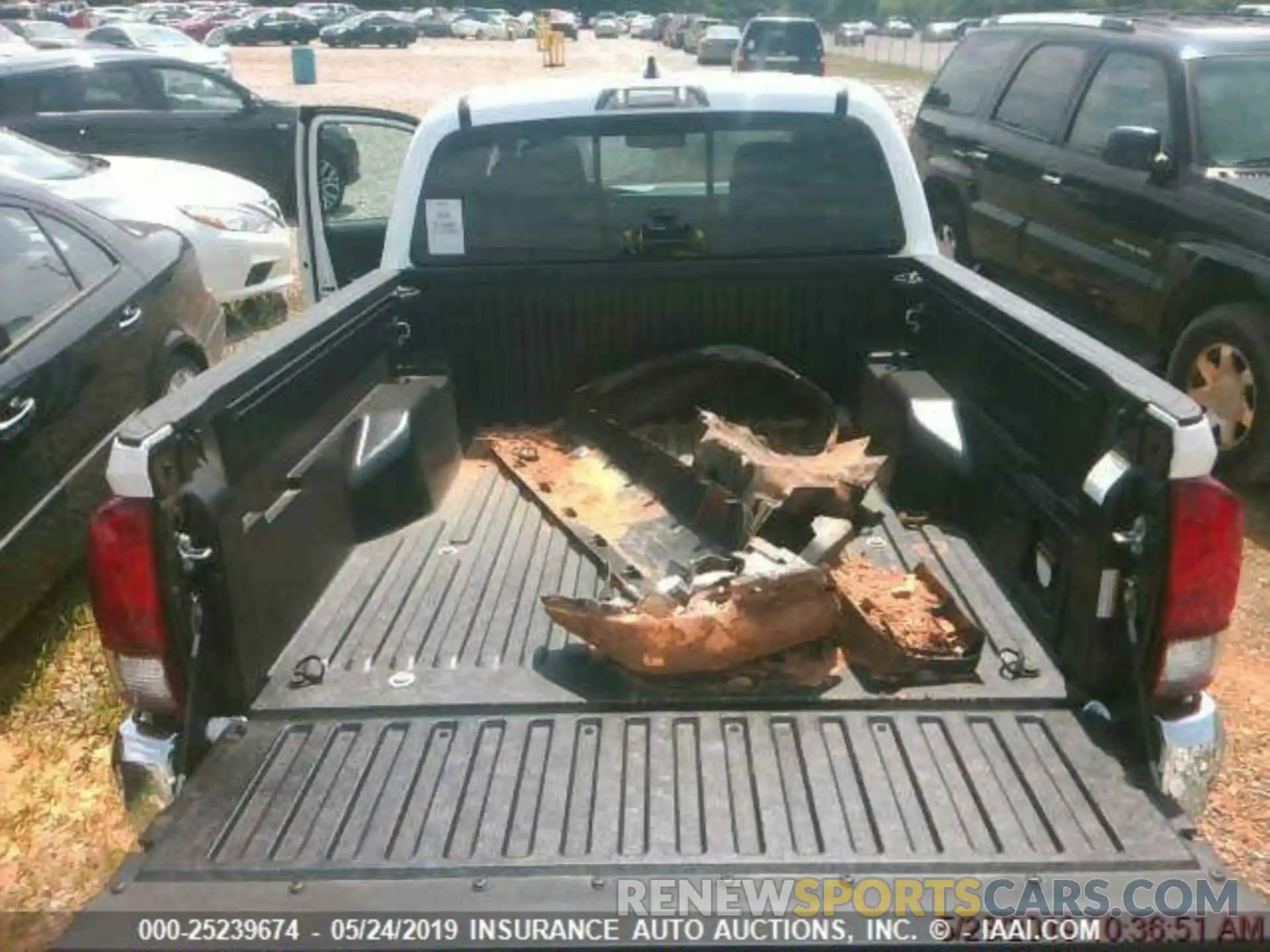 6 Photograph of a damaged car 3TMCZ5AN9KM247124 TOYOTA TACOMA 2019