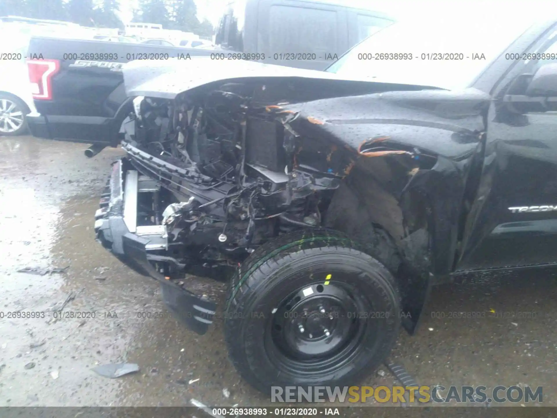 6 Photograph of a damaged car 3TMCZ5AN9KM247169 TOYOTA TACOMA 2019