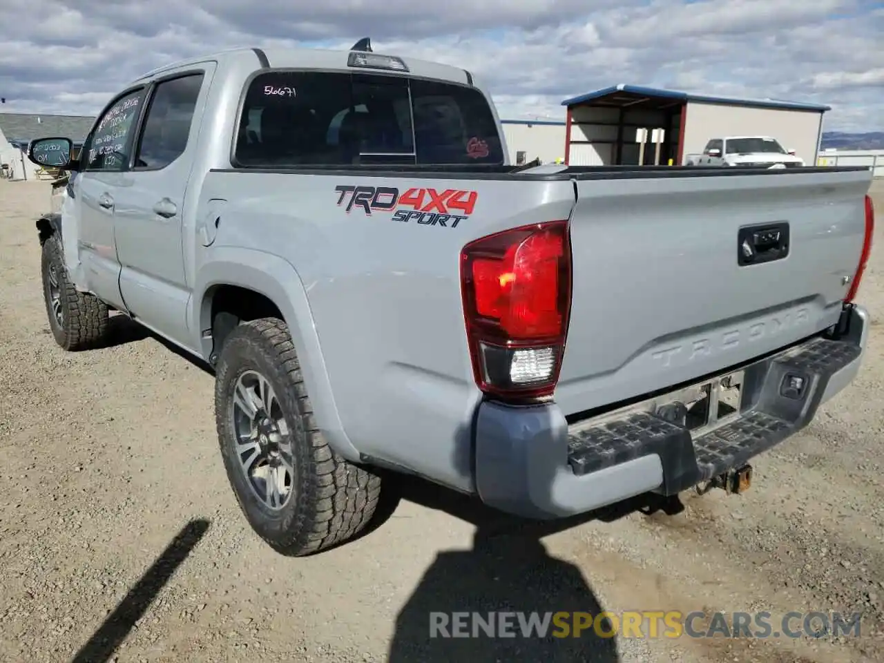 3 Photograph of a damaged car 3TMCZ5AN9KM248564 TOYOTA TACOMA 2019