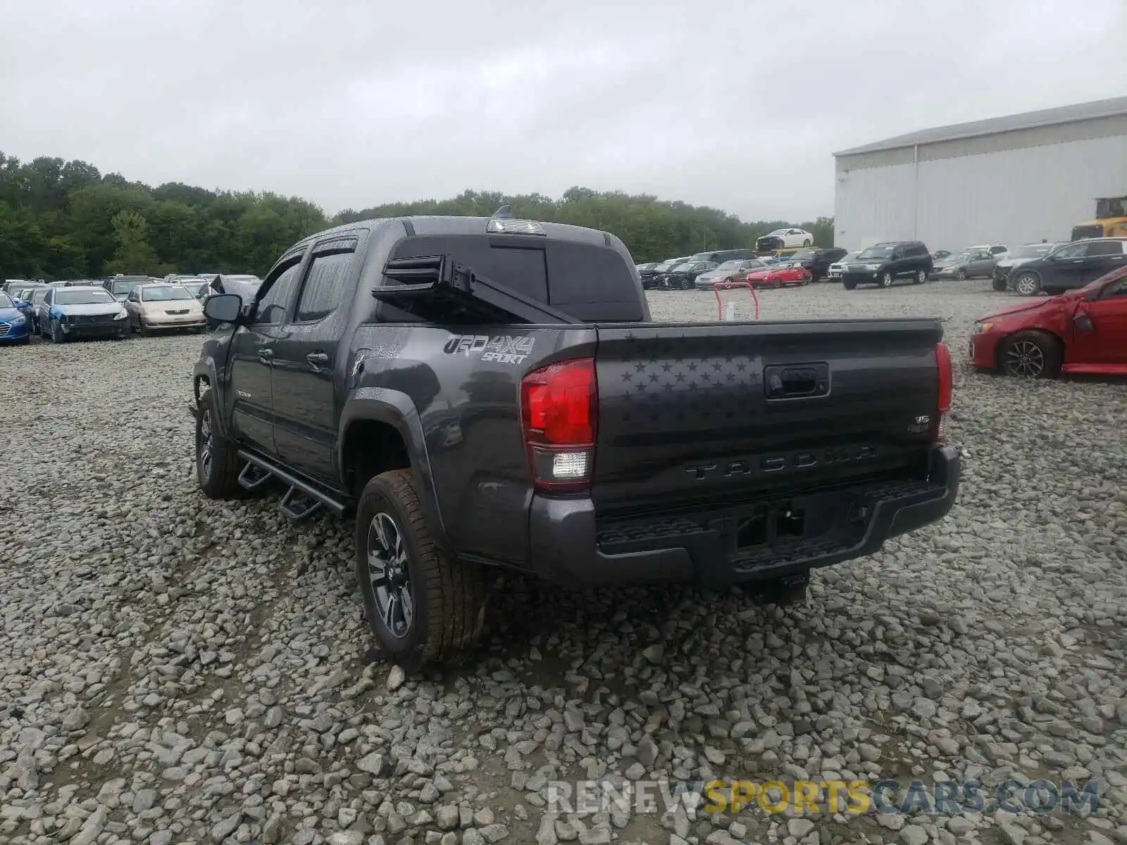 3 Photograph of a damaged car 3TMCZ5AN9KM251075 TOYOTA TACOMA 2019