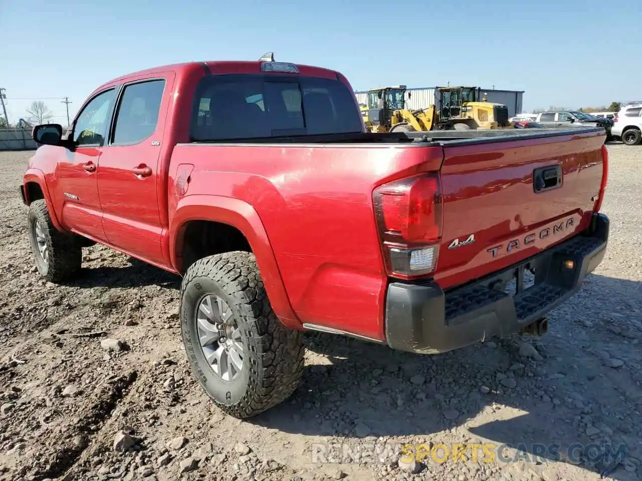 3 Photograph of a damaged car 3TMCZ5AN9KM251321 TOYOTA TACOMA 2019