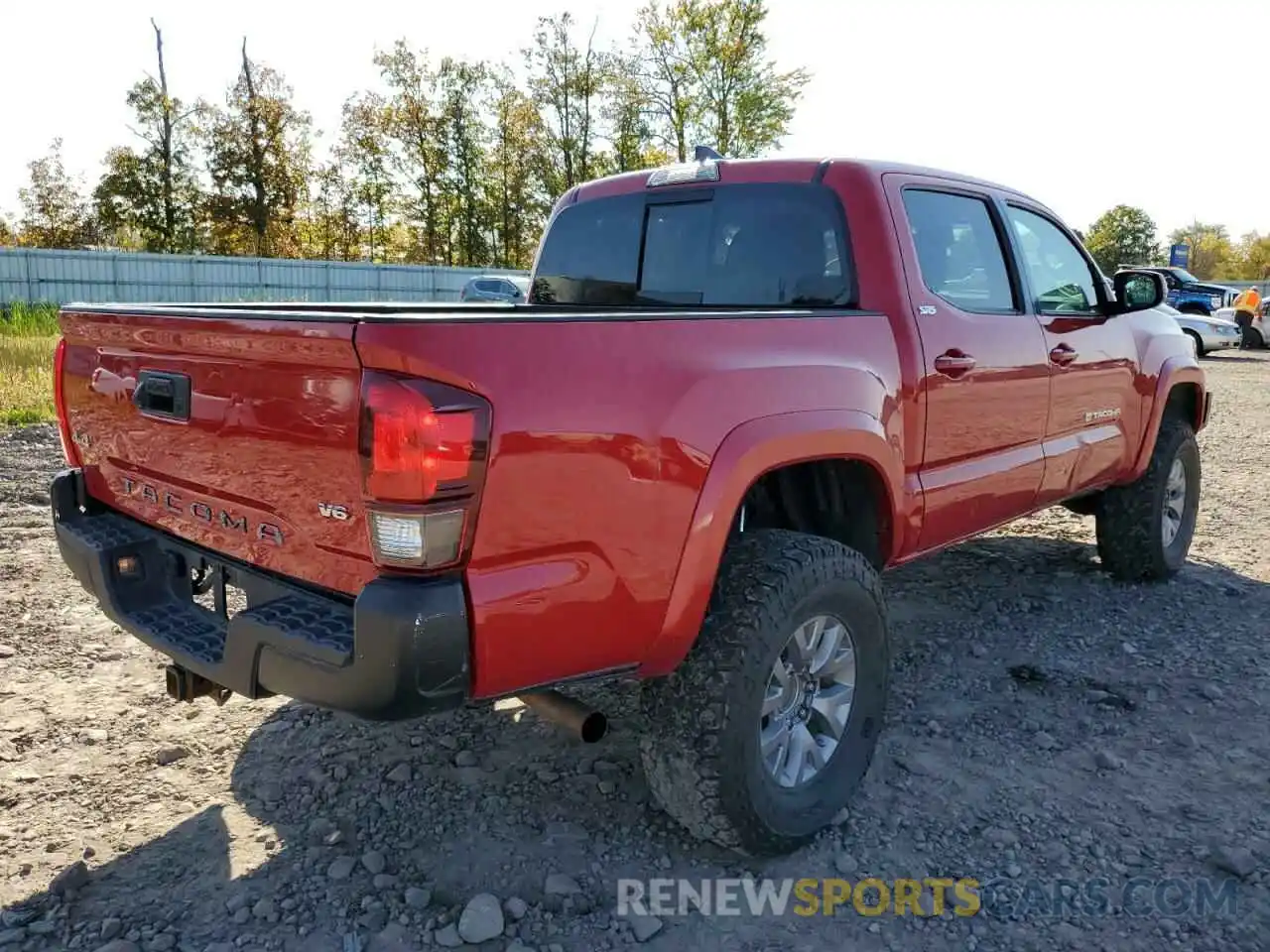 4 Photograph of a damaged car 3TMCZ5AN9KM251321 TOYOTA TACOMA 2019