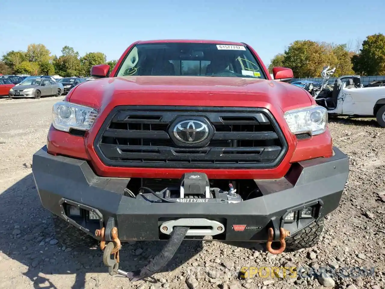 9 Photograph of a damaged car 3TMCZ5AN9KM251321 TOYOTA TACOMA 2019