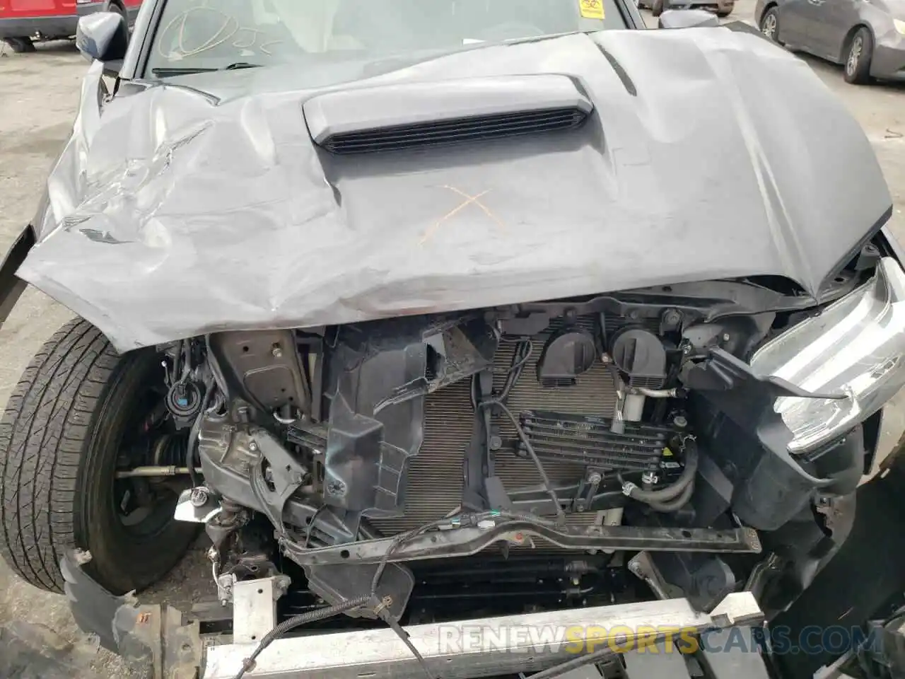 7 Photograph of a damaged car 3TMCZ5AN9KM252128 TOYOTA TACOMA 2019