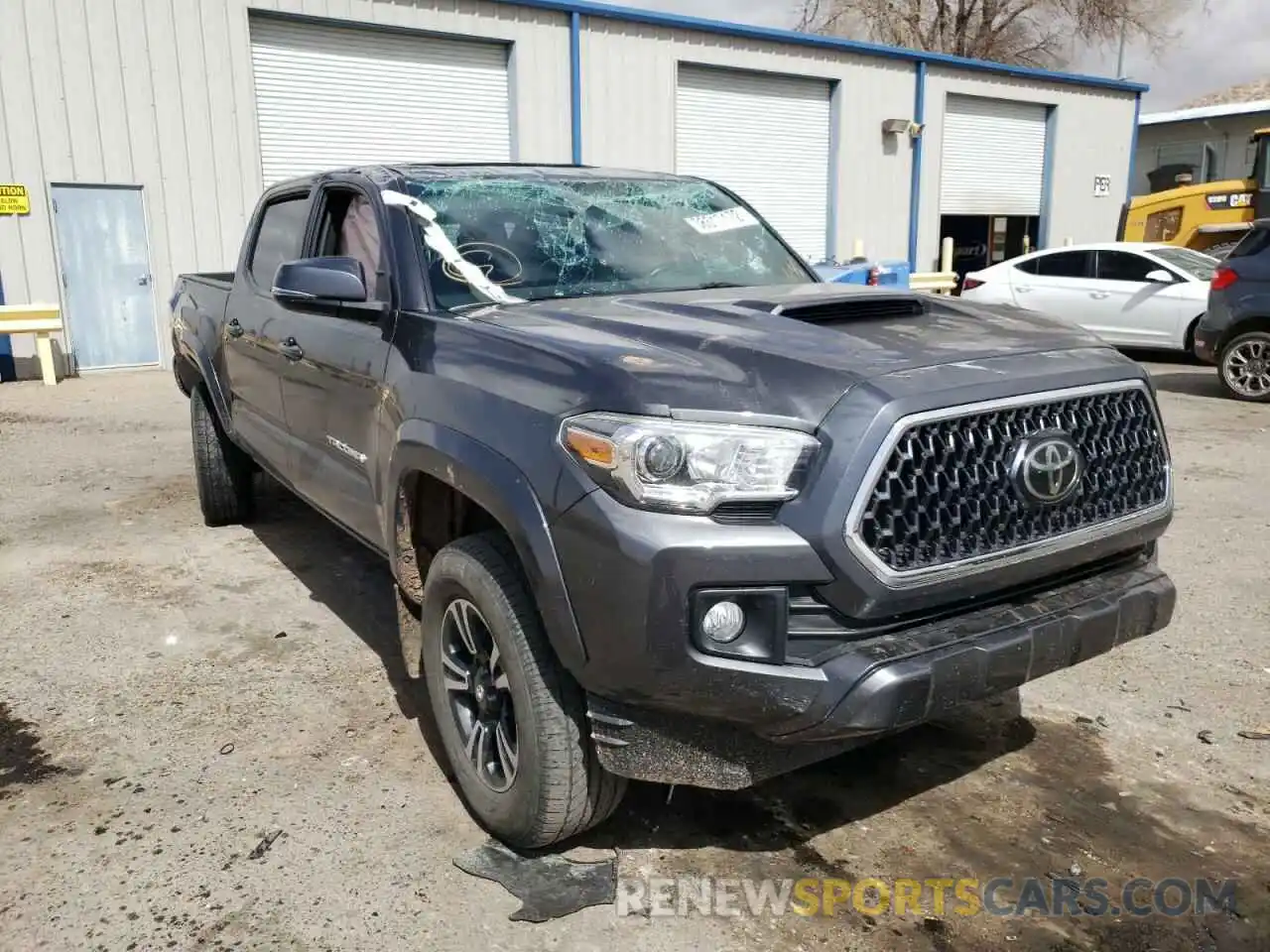 1 Photograph of a damaged car 3TMCZ5AN9KM254333 TOYOTA TACOMA 2019