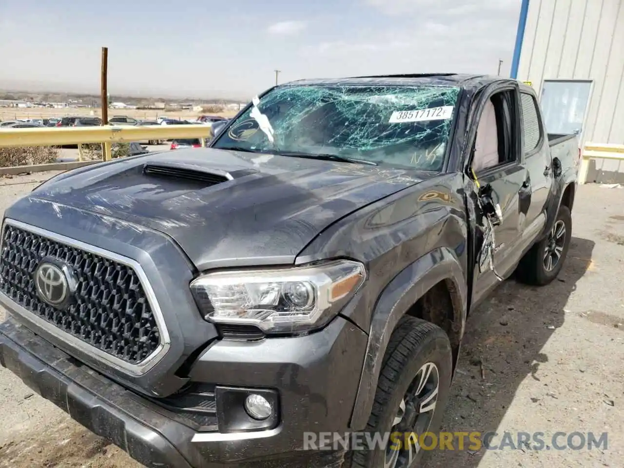 9 Photograph of a damaged car 3TMCZ5AN9KM254333 TOYOTA TACOMA 2019