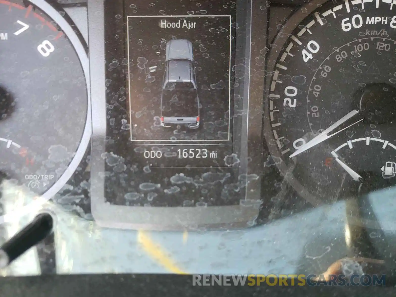 8 Photograph of a damaged car 3TMCZ5AN9KM258110 TOYOTA TACOMA 2019