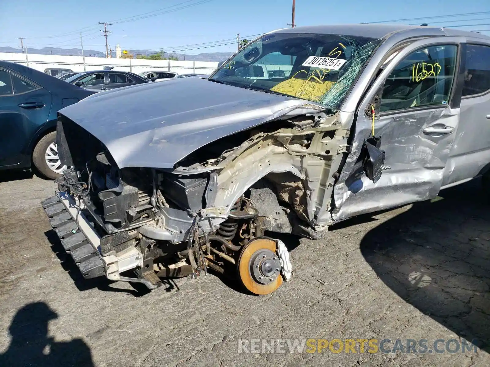 9 Photograph of a damaged car 3TMCZ5AN9KM258110 TOYOTA TACOMA 2019