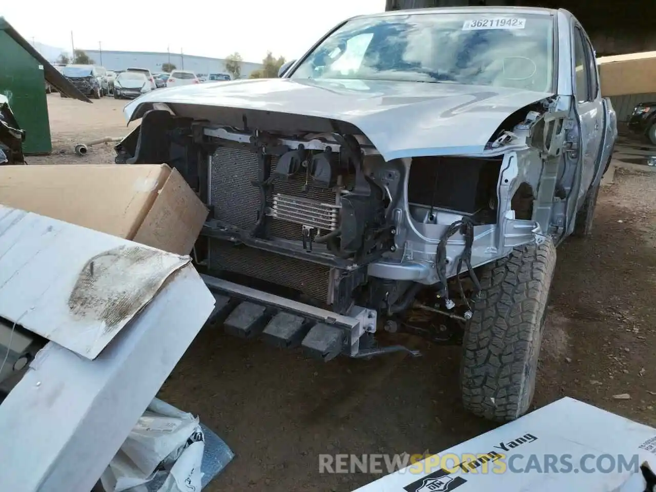 9 Photograph of a damaged car 3TMCZ5AN9KM259080 TOYOTA TACOMA 2019