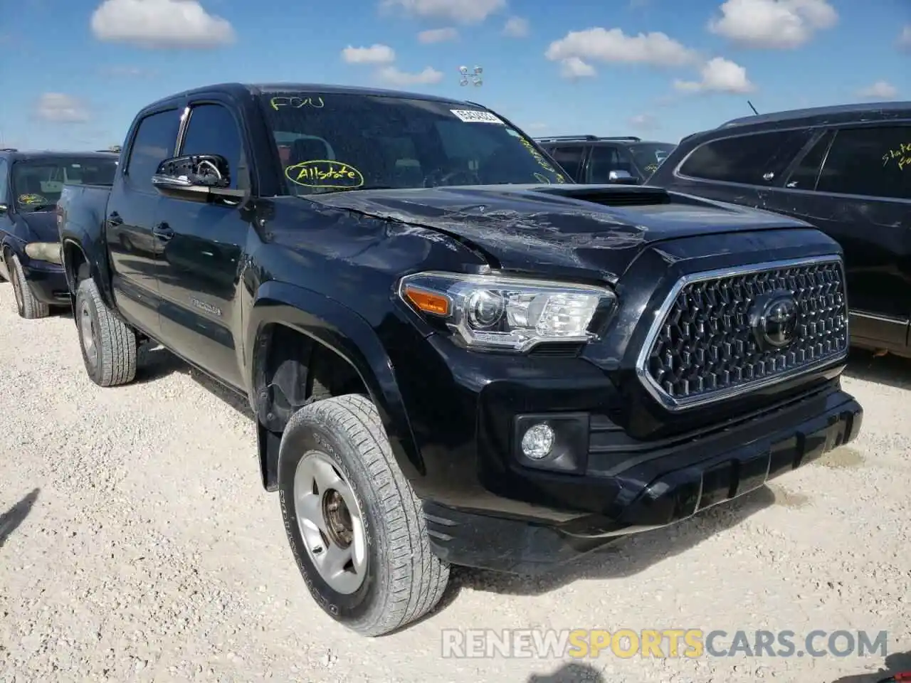 1 Фотография поврежденного автомобиля 3TMCZ5AN9KM260326 TOYOTA TACOMA 2019