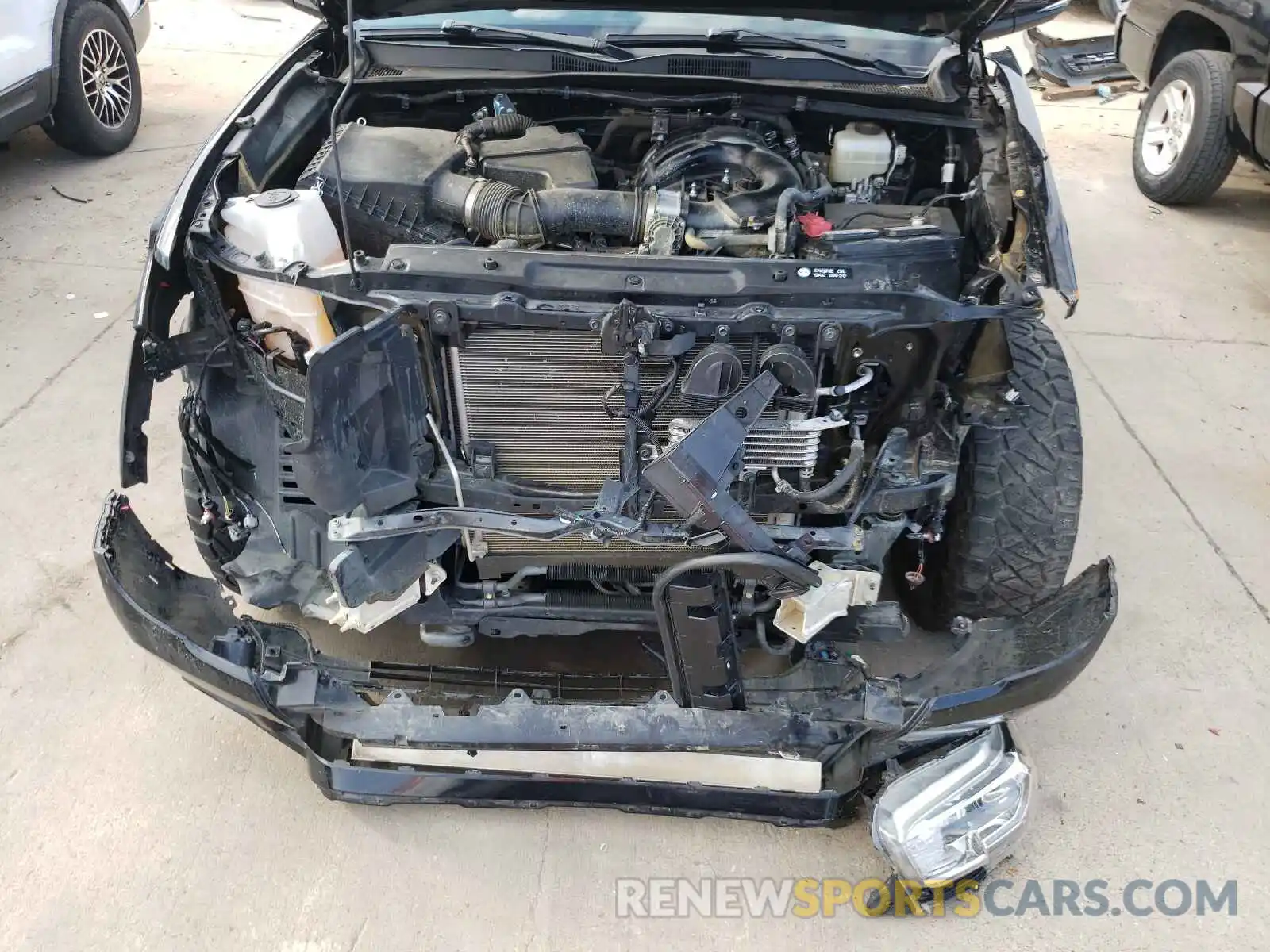 7 Photograph of a damaged car 3TMCZ5AN9KM262044 TOYOTA TACOMA 2019