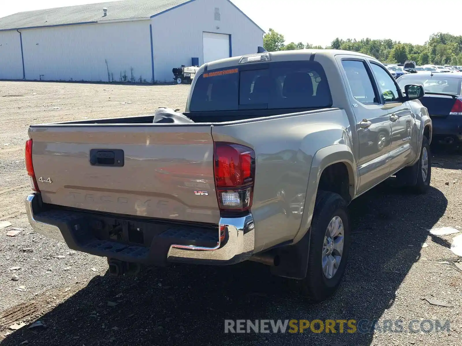 4 Photograph of a damaged car 3TMCZ5AN9KM266112 TOYOTA TACOMA 2019