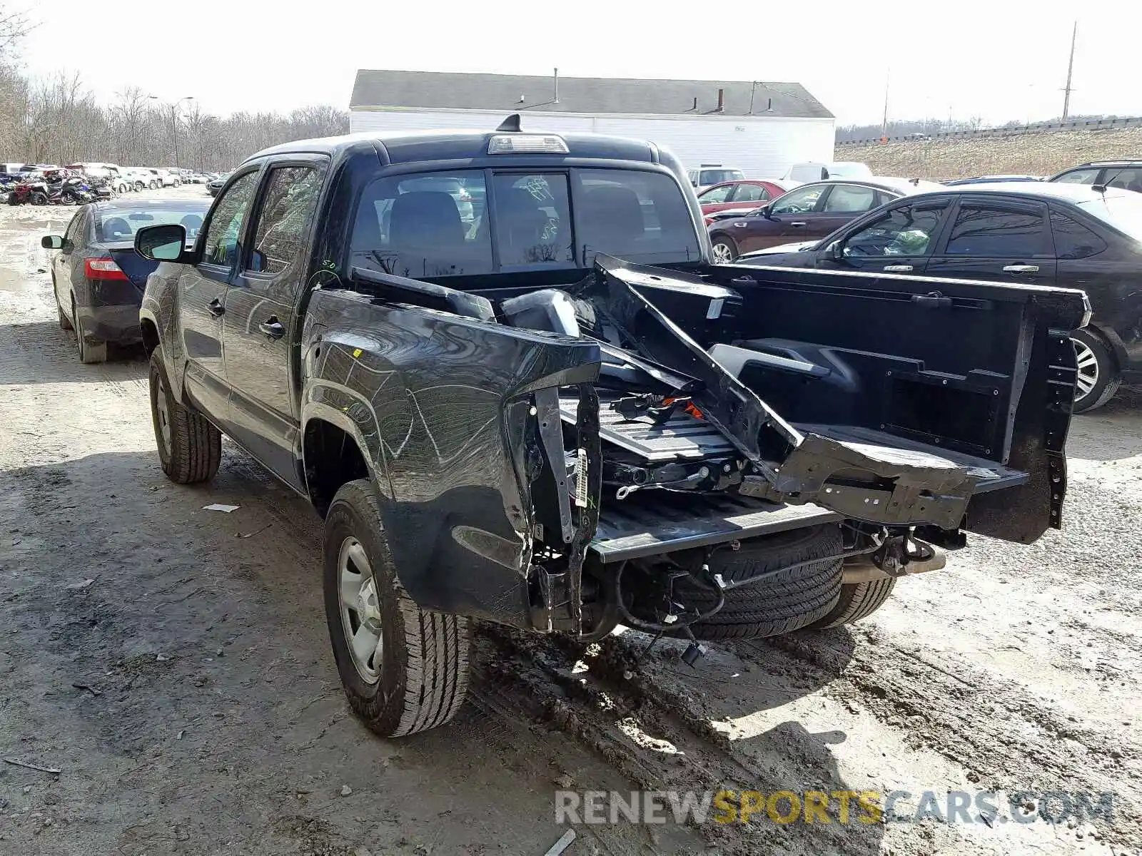 3 Photograph of a damaged car 3TMCZ5AN9KM266188 TOYOTA TACOMA 2019