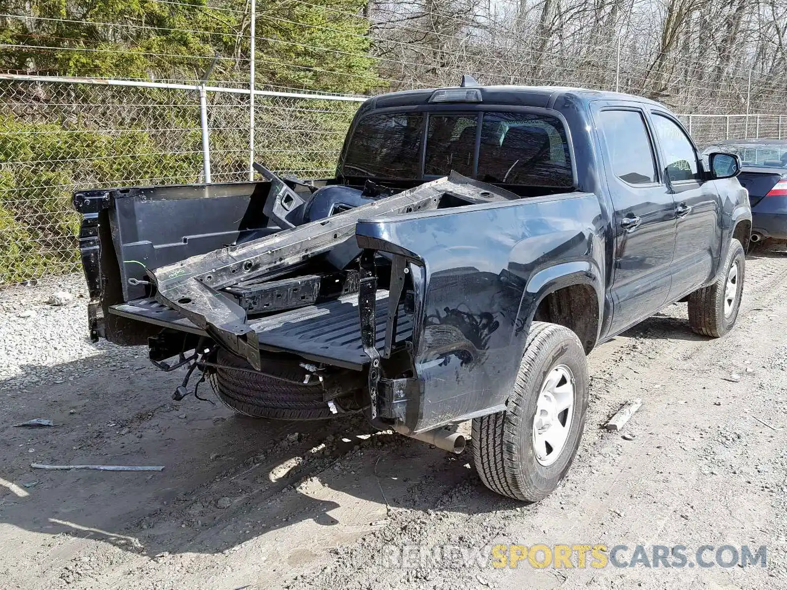 4 Photograph of a damaged car 3TMCZ5AN9KM266188 TOYOTA TACOMA 2019