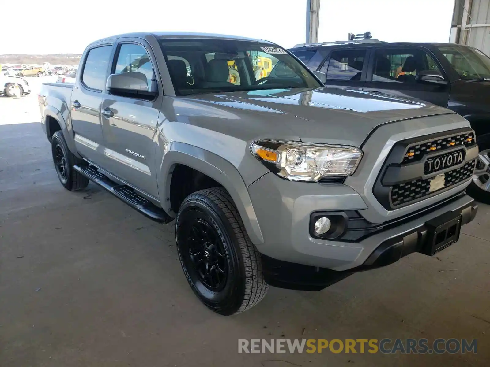 1 Photograph of a damaged car 3TMCZ5AN9KM266272 TOYOTA TACOMA 2019