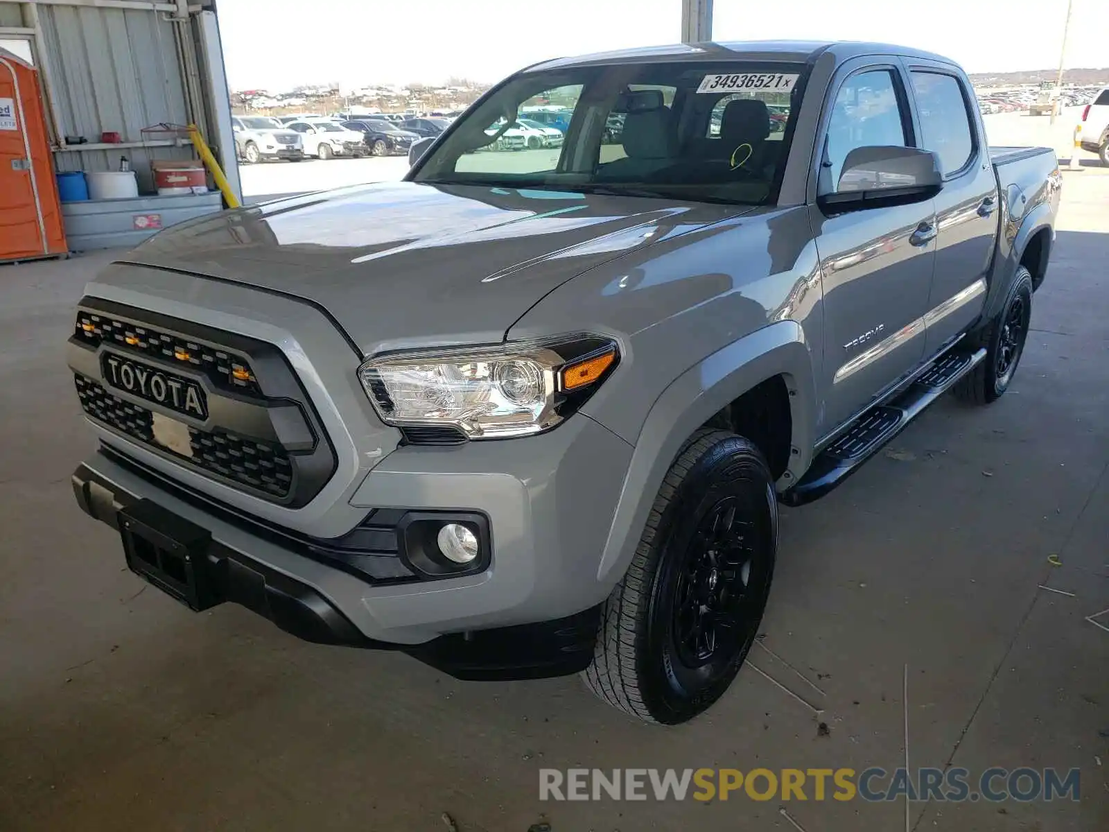 2 Photograph of a damaged car 3TMCZ5AN9KM266272 TOYOTA TACOMA 2019