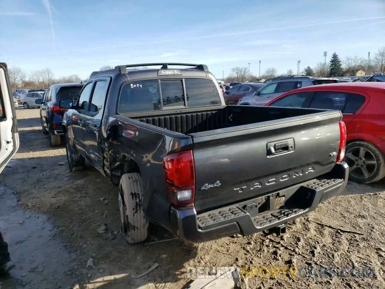 3 Photograph of a damaged car 3TMCZ5AN9KM268054 TOYOTA TACOMA 2019