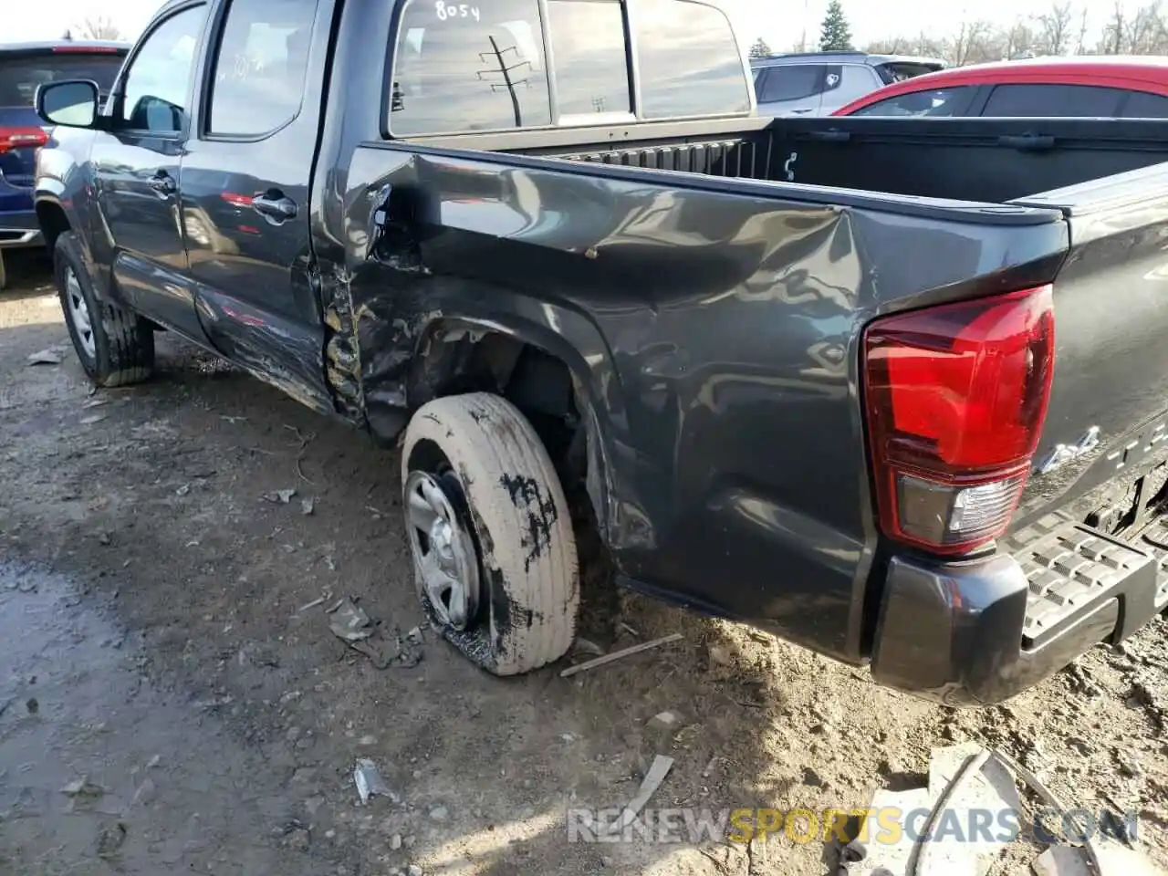 9 Photograph of a damaged car 3TMCZ5AN9KM268054 TOYOTA TACOMA 2019