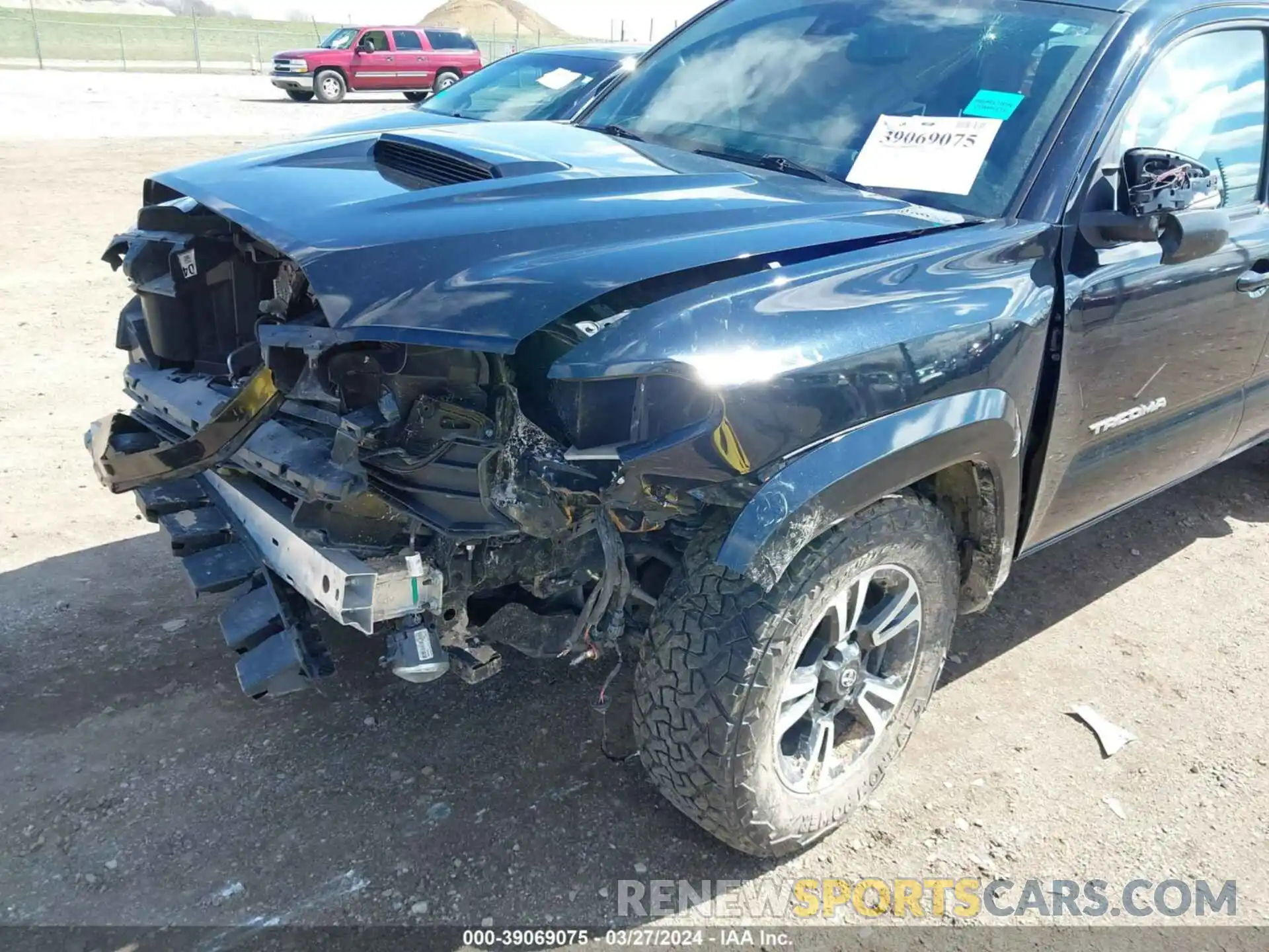 6 Photograph of a damaged car 3TMCZ5AN9KM270404 TOYOTA TACOMA 2019