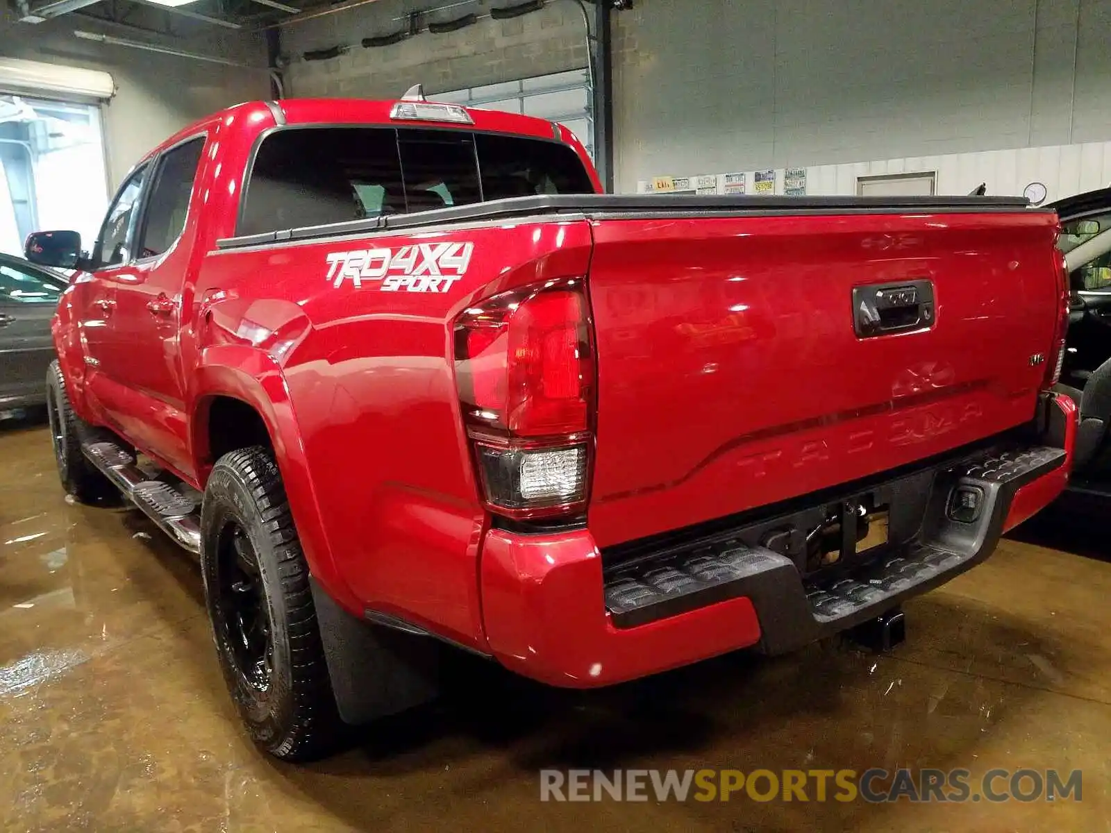 3 Photograph of a damaged car 3TMCZ5AN9KM271634 TOYOTA TACOMA 2019