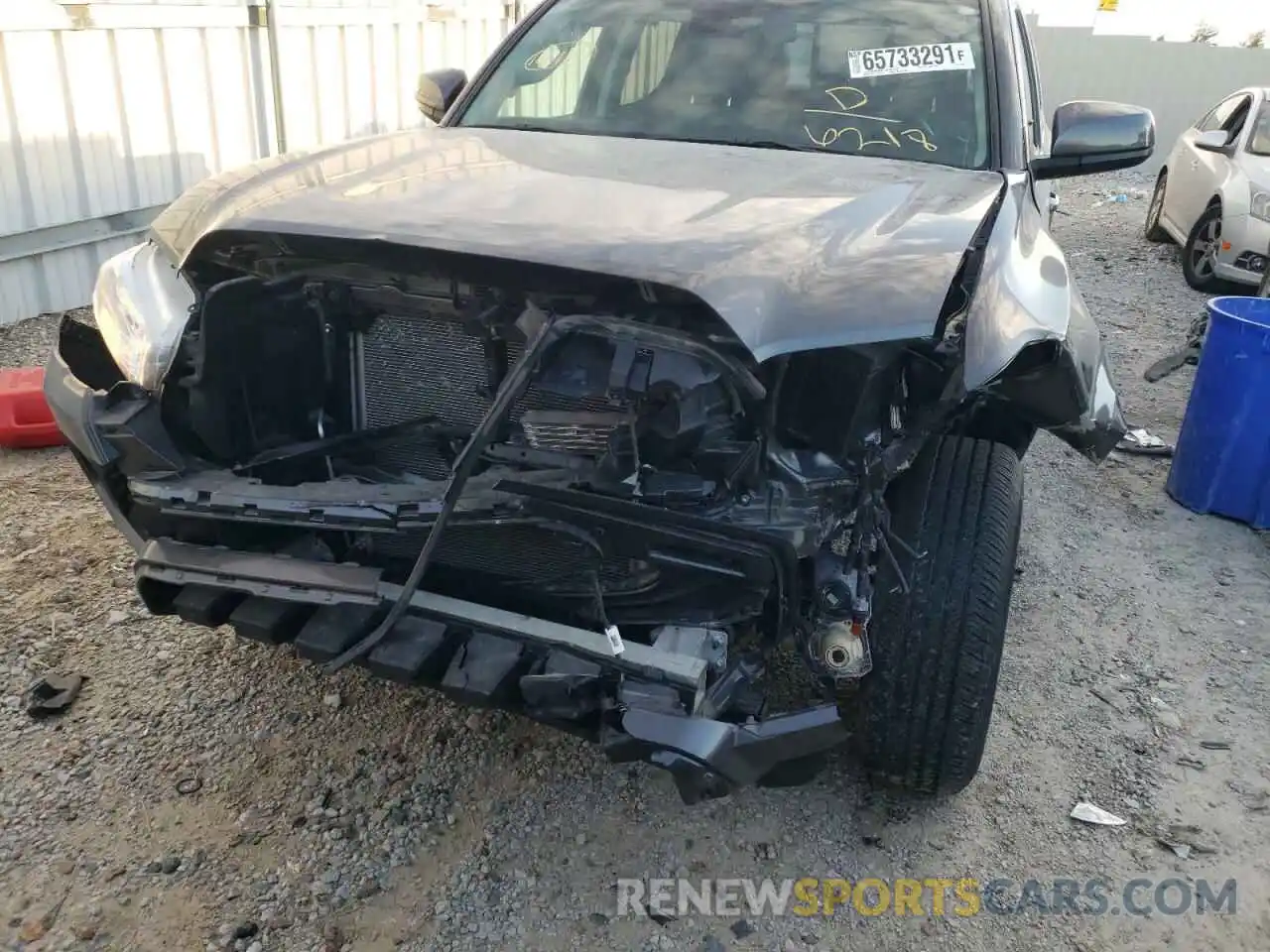 9 Photograph of a damaged car 3TMCZ5AN9KM276218 TOYOTA TACOMA 2019