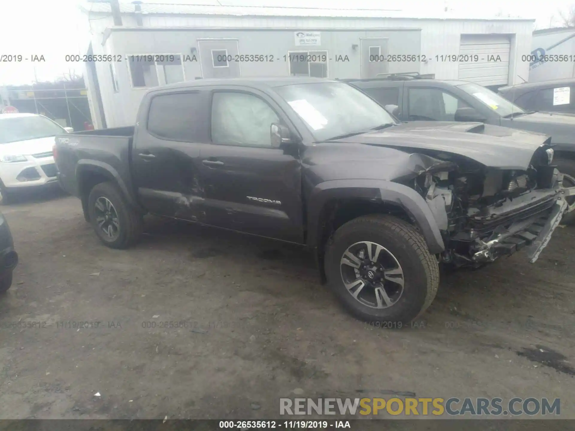 1 Photograph of a damaged car 3TMCZ5AN9KM278812 TOYOTA TACOMA 2019