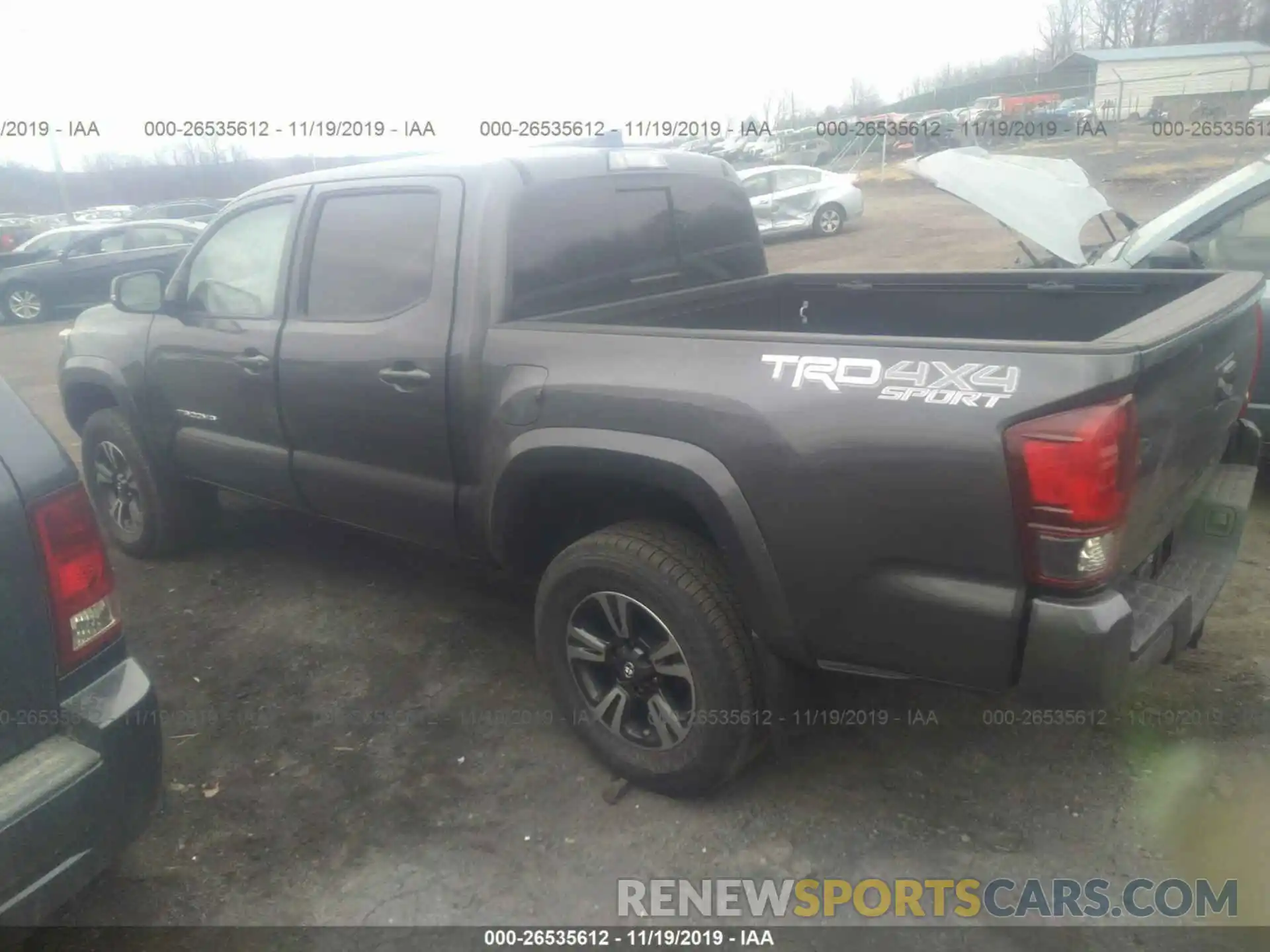 3 Photograph of a damaged car 3TMCZ5AN9KM278812 TOYOTA TACOMA 2019