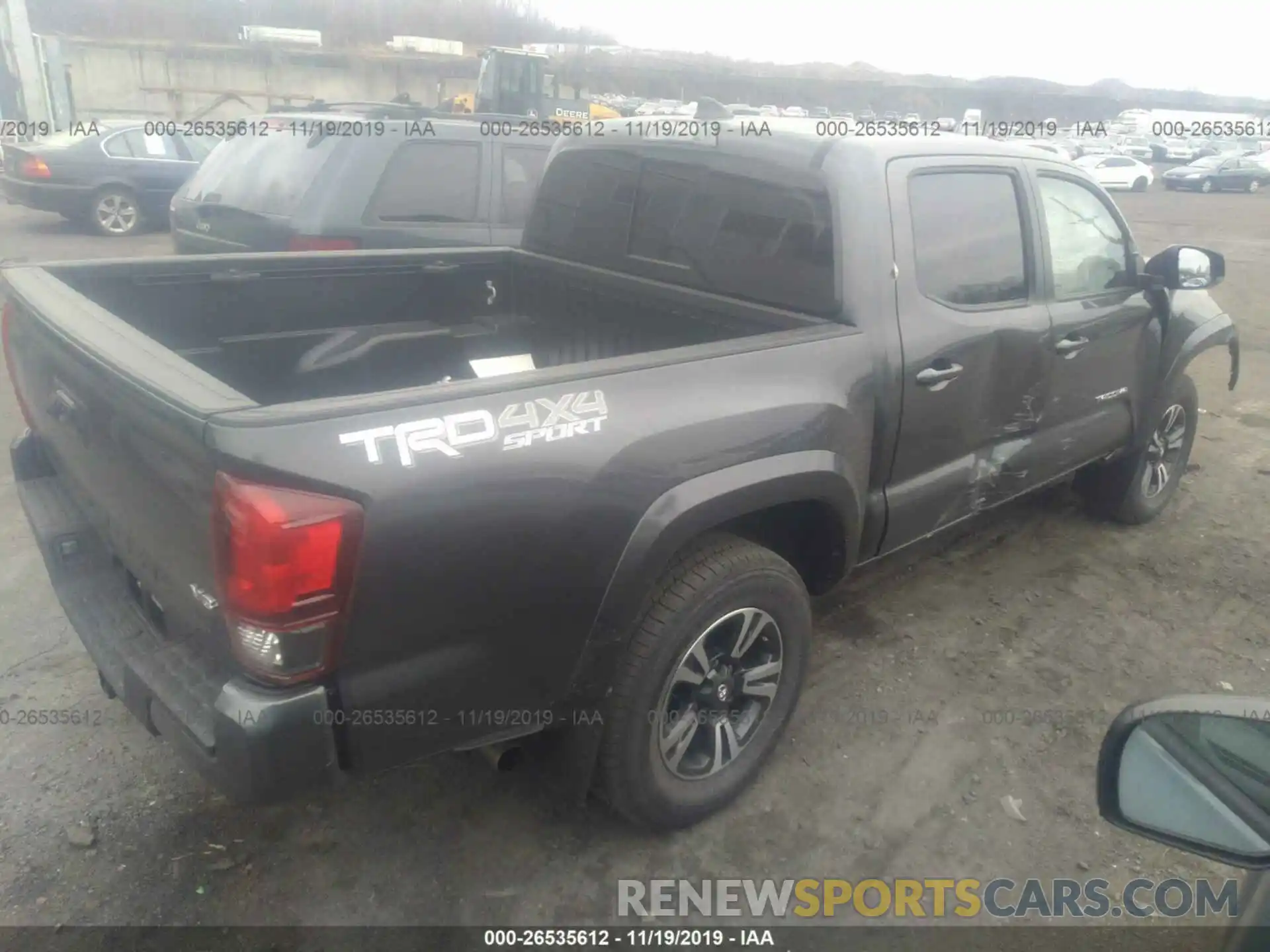 4 Photograph of a damaged car 3TMCZ5AN9KM278812 TOYOTA TACOMA 2019