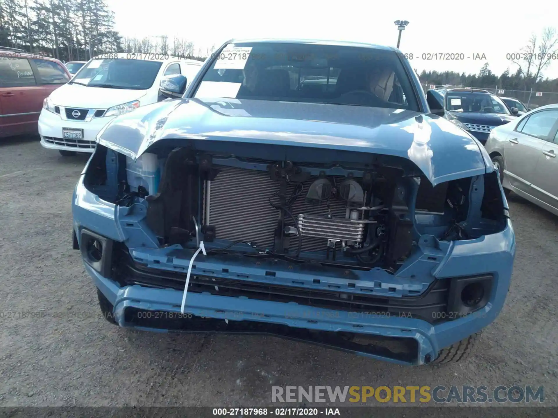 6 Photograph of a damaged car 3TMCZ5AN9KM280219 TOYOTA TACOMA 2019