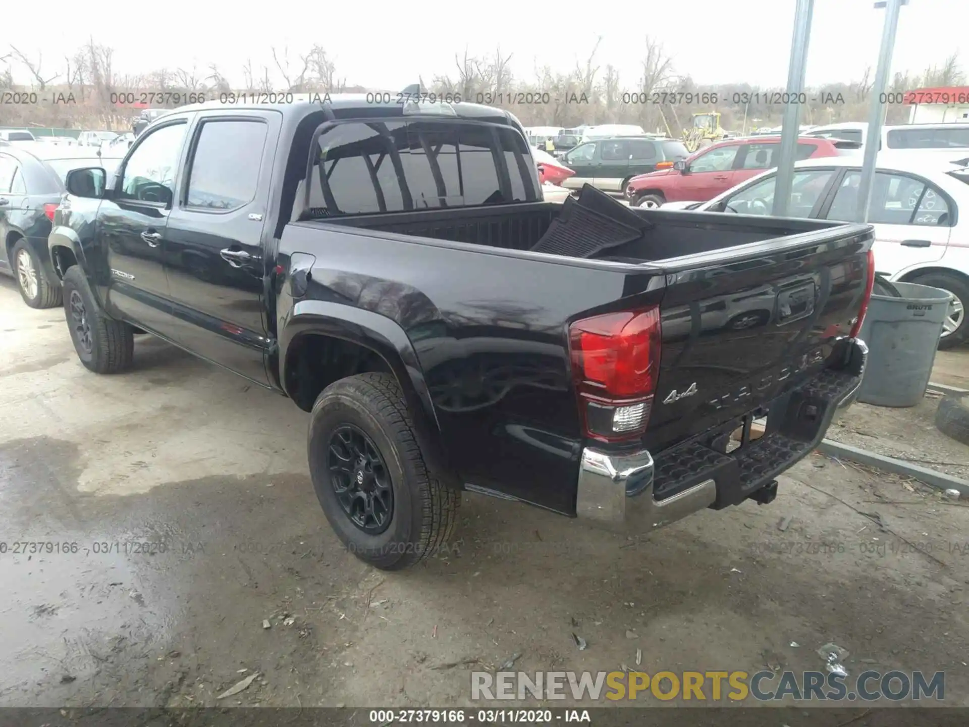 3 Photograph of a damaged car 3TMCZ5AN9KM284447 TOYOTA TACOMA 2019