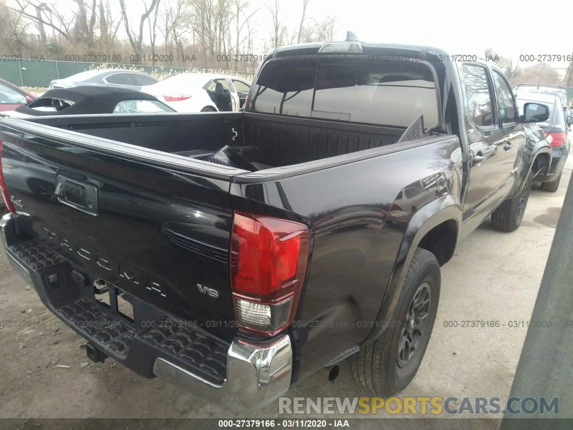 4 Photograph of a damaged car 3TMCZ5AN9KM284447 TOYOTA TACOMA 2019