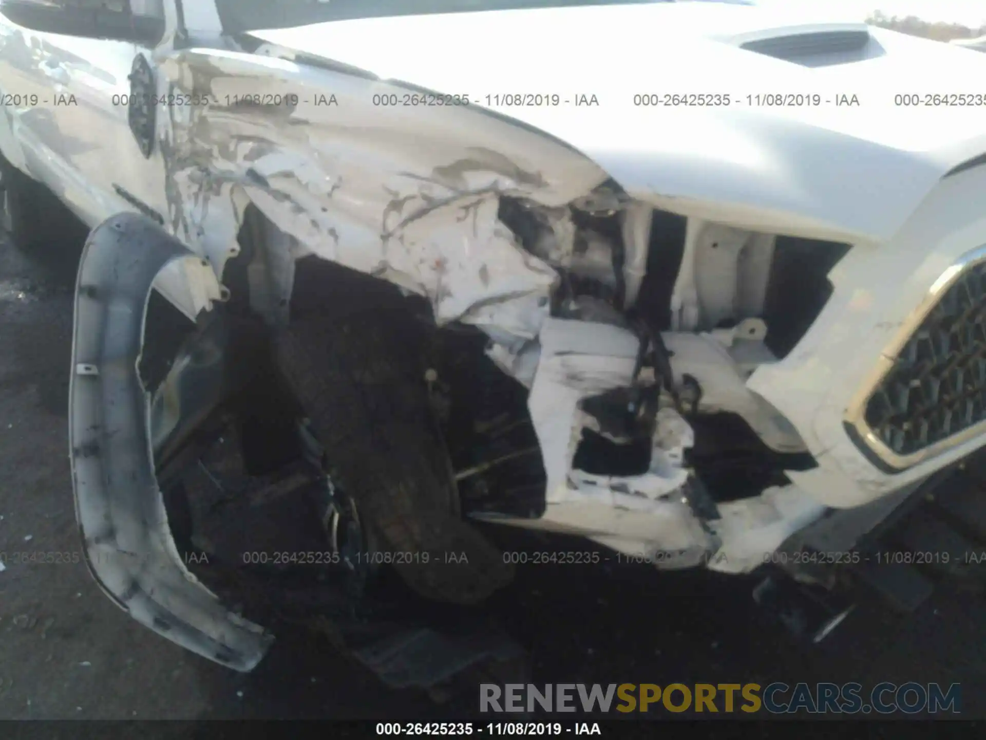6 Photograph of a damaged car 3TMCZ5AN9KM287865 TOYOTA TACOMA 2019