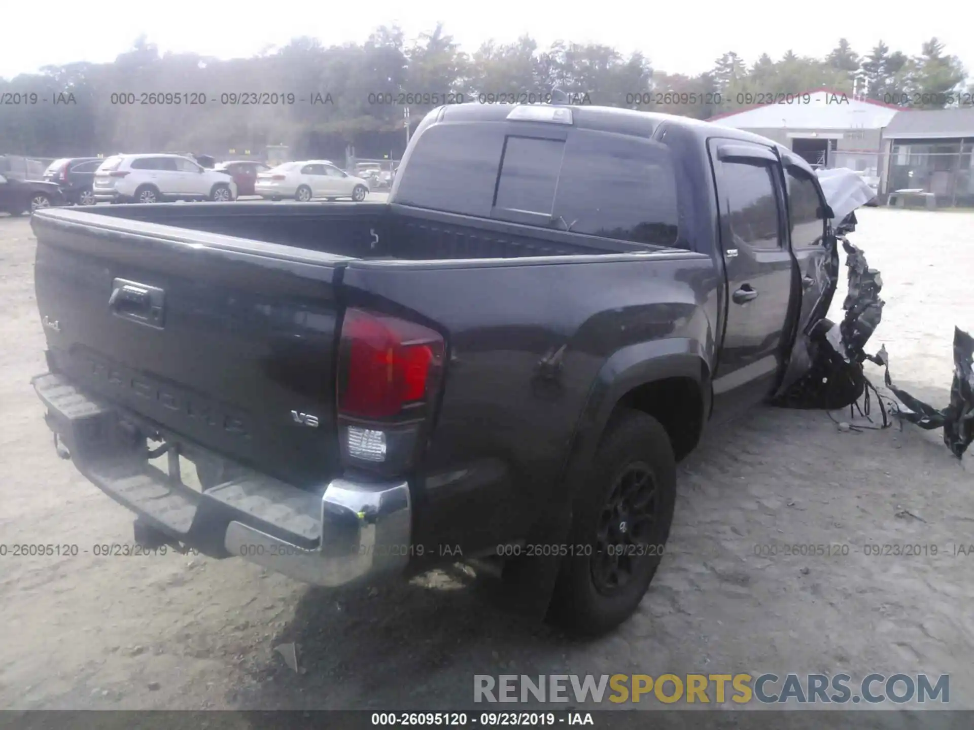 4 Photograph of a damaged car 3TMCZ5ANXKM189878 TOYOTA TACOMA 2019