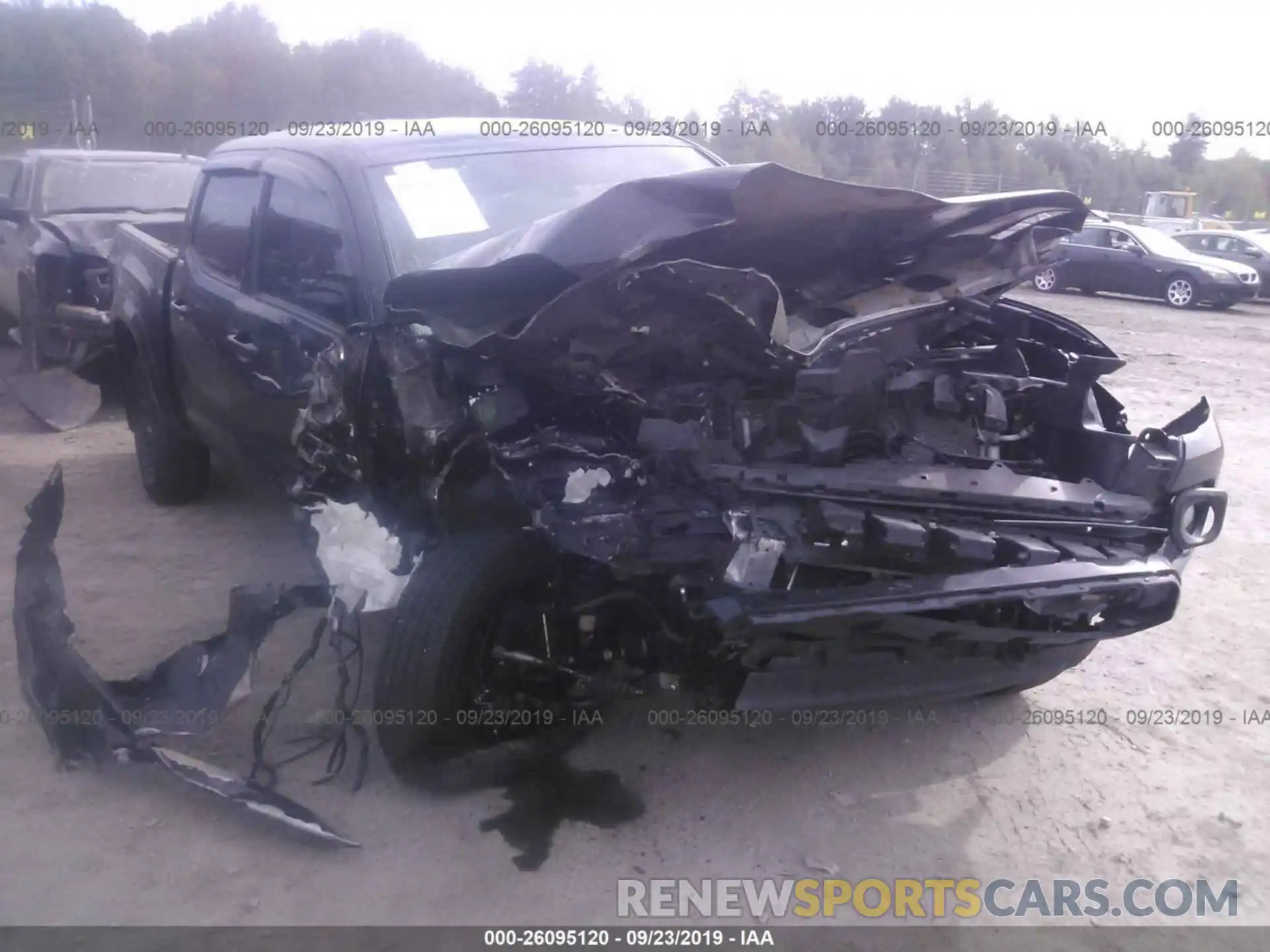 6 Photograph of a damaged car 3TMCZ5ANXKM189878 TOYOTA TACOMA 2019