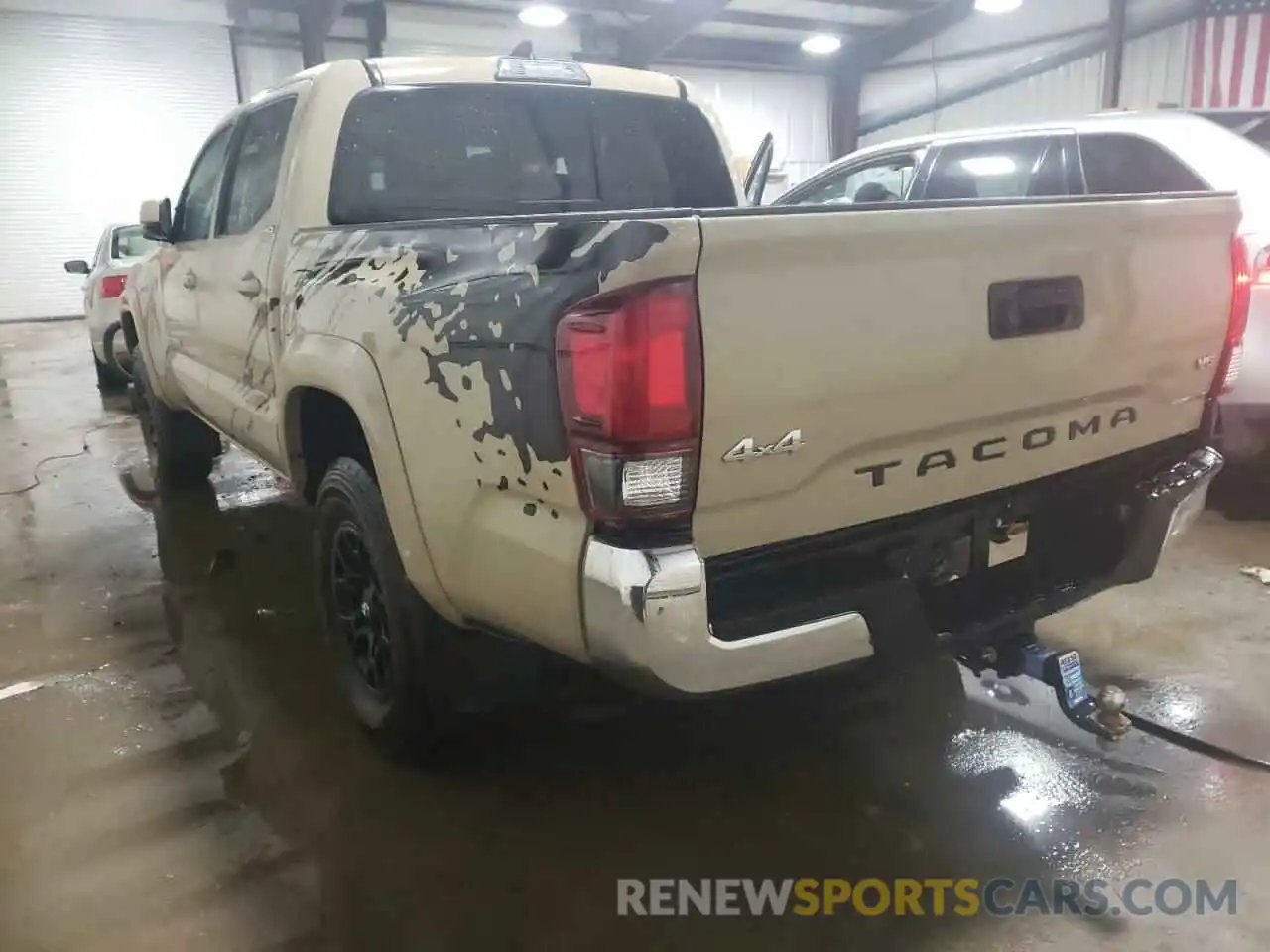 3 Photograph of a damaged car 3TMCZ5ANXKM192358 TOYOTA TACOMA 2019