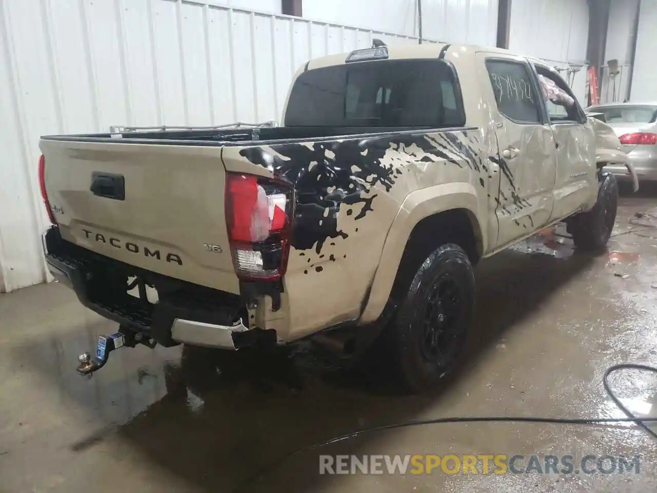 4 Photograph of a damaged car 3TMCZ5ANXKM192358 TOYOTA TACOMA 2019