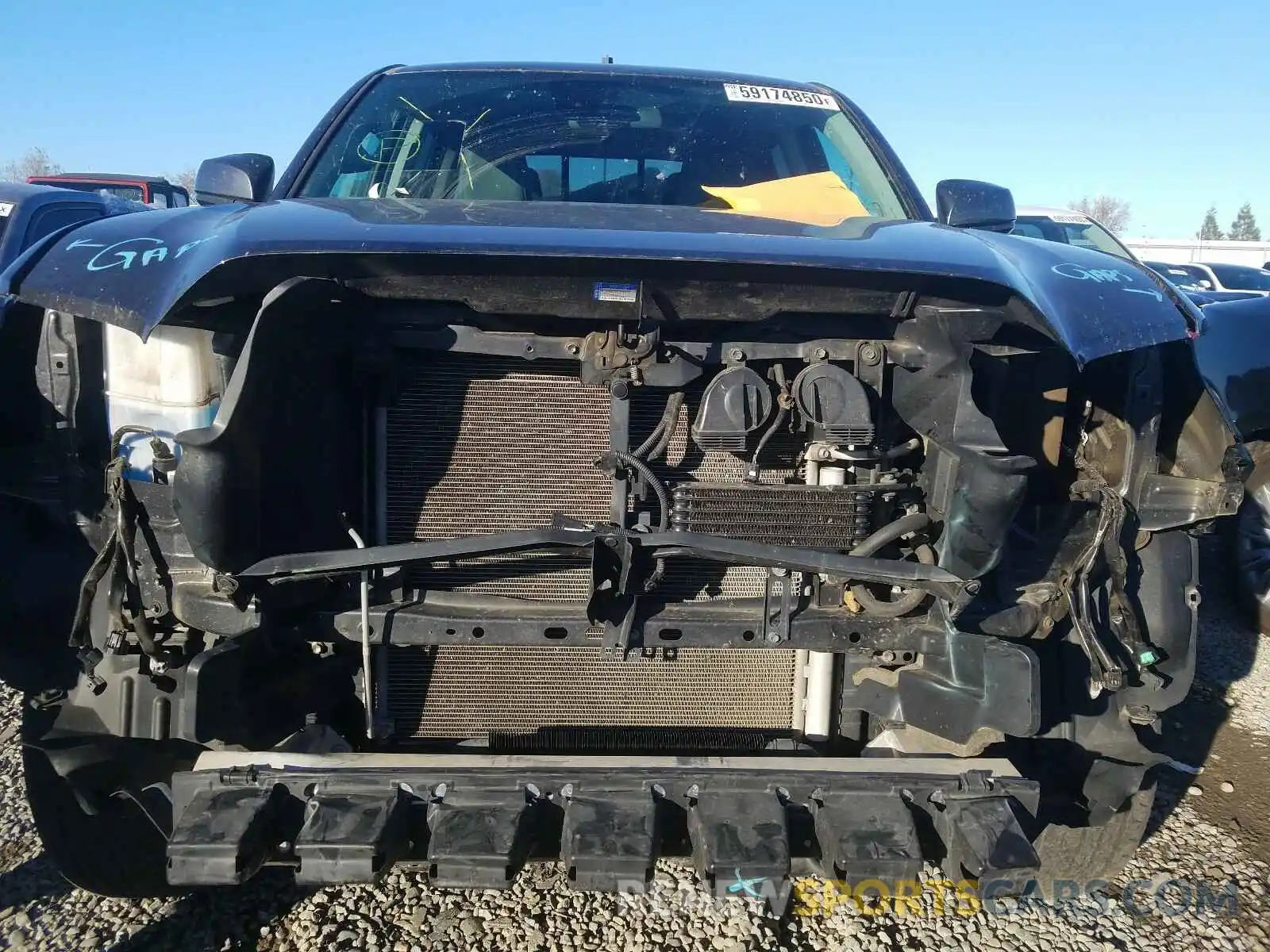9 Фотография поврежденного автомобиля 3TMCZ5ANXKM194353 TOYOTA TACOMA 2019