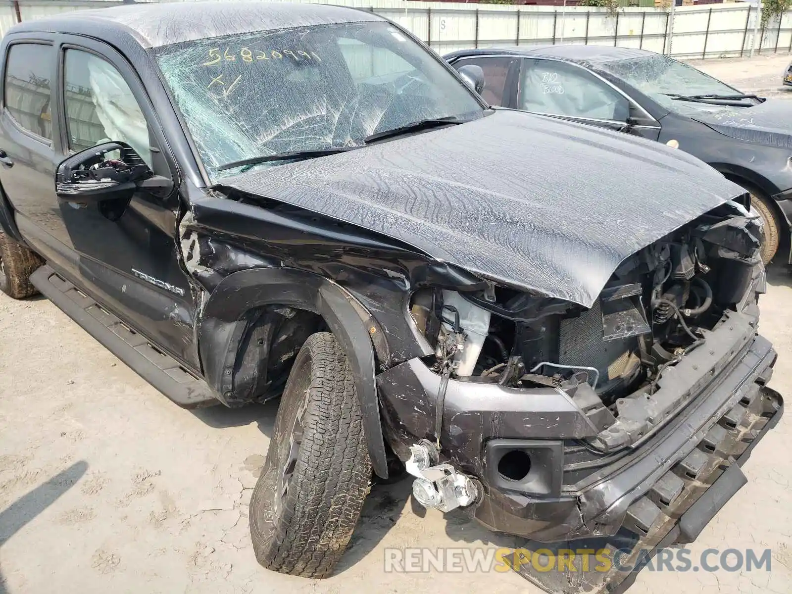 9 Photograph of a damaged car 3TMCZ5ANXKM195342 TOYOTA TACOMA 2019