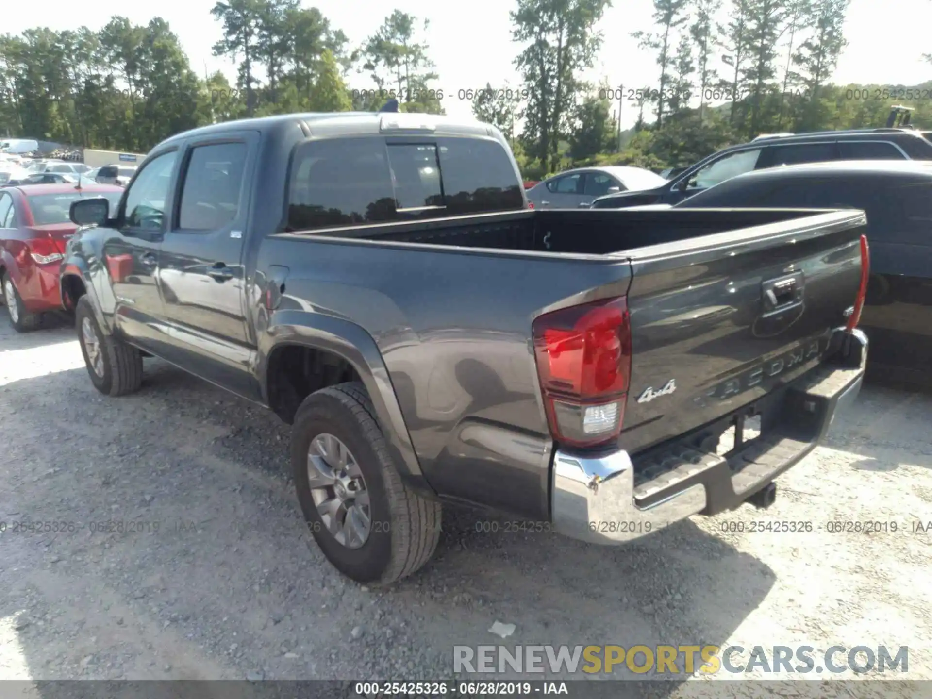 3 Photograph of a damaged car 3TMCZ5ANXKM195566 TOYOTA TACOMA 2019