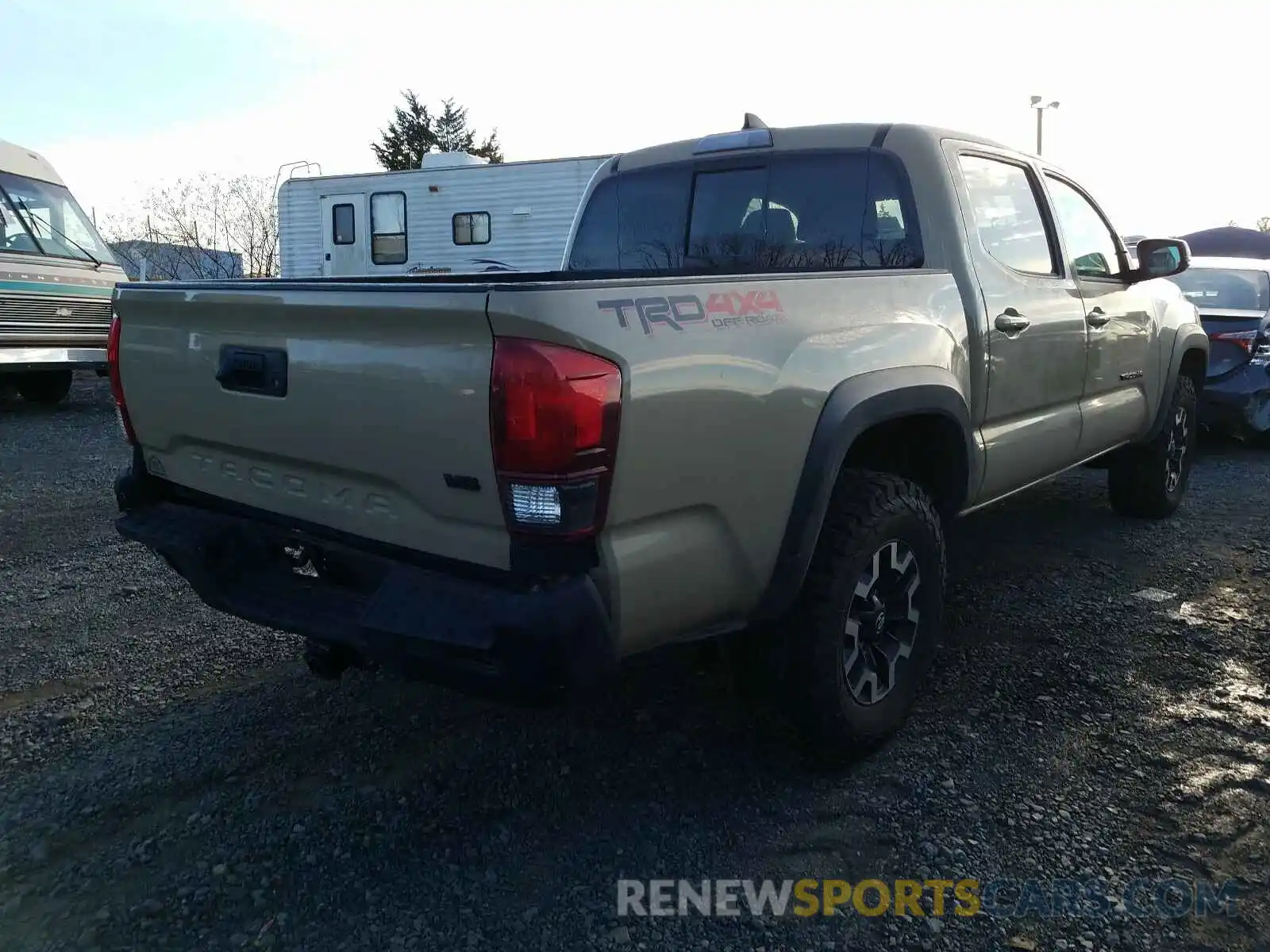 4 Photograph of a damaged car 3TMCZ5ANXKM198418 TOYOTA TACOMA 2019