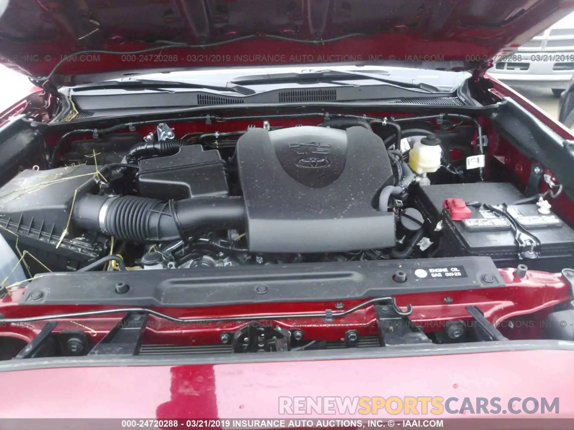 10 Photograph of a damaged car 3TMCZ5ANXKM200037 TOYOTA TACOMA 2019