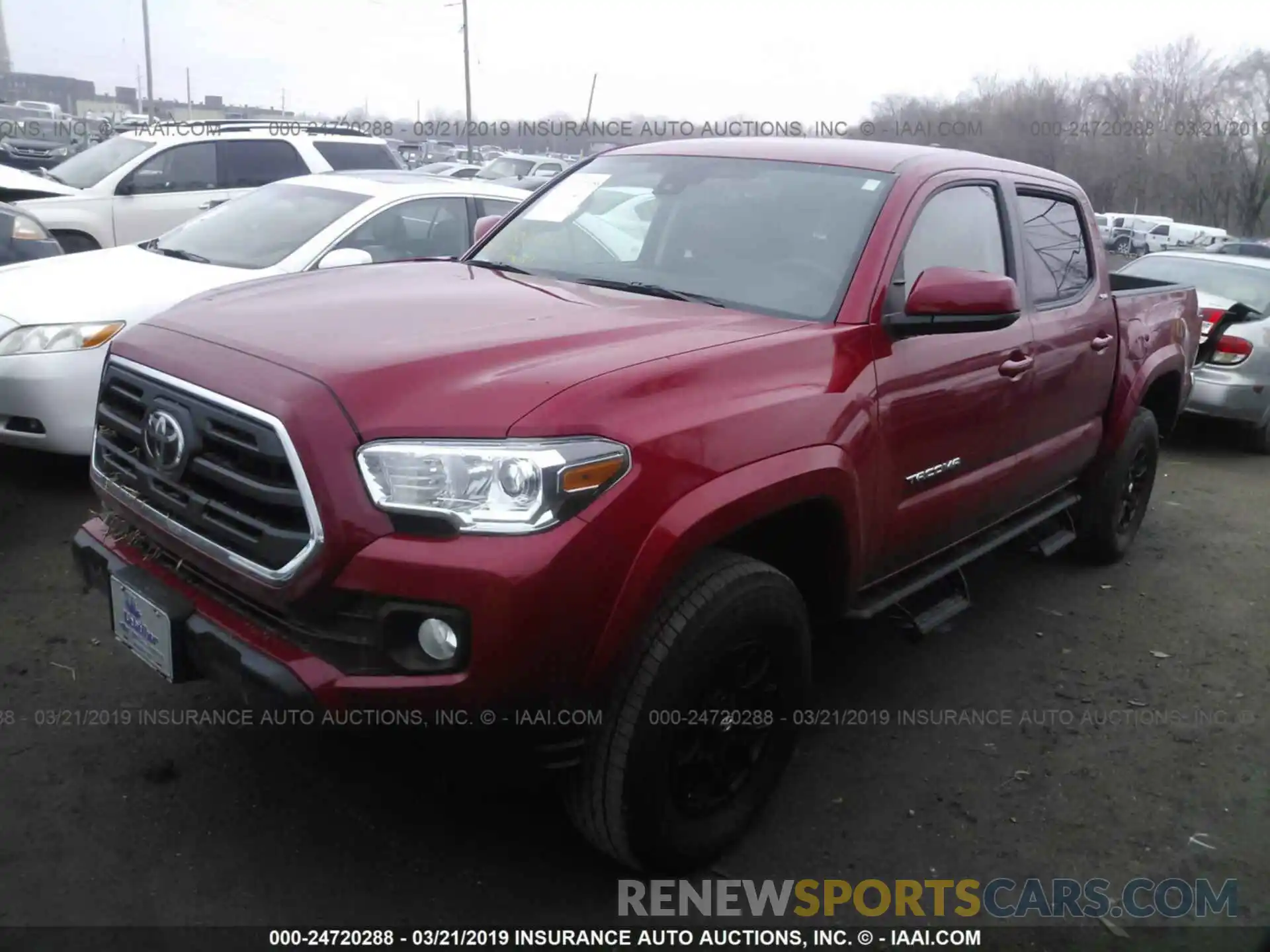 2 Photograph of a damaged car 3TMCZ5ANXKM200037 TOYOTA TACOMA 2019