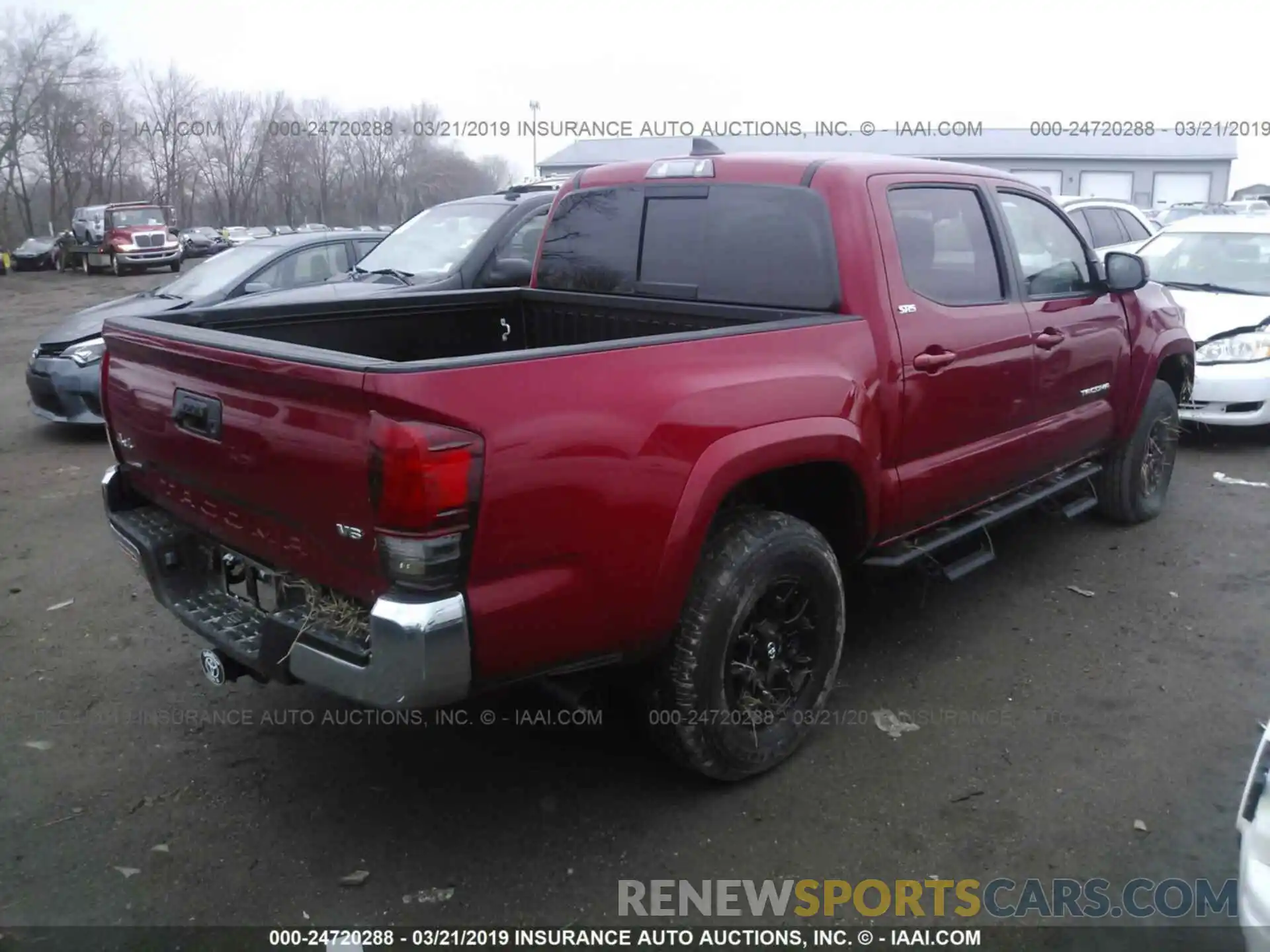 4 Фотография поврежденного автомобиля 3TMCZ5ANXKM200037 TOYOTA TACOMA 2019