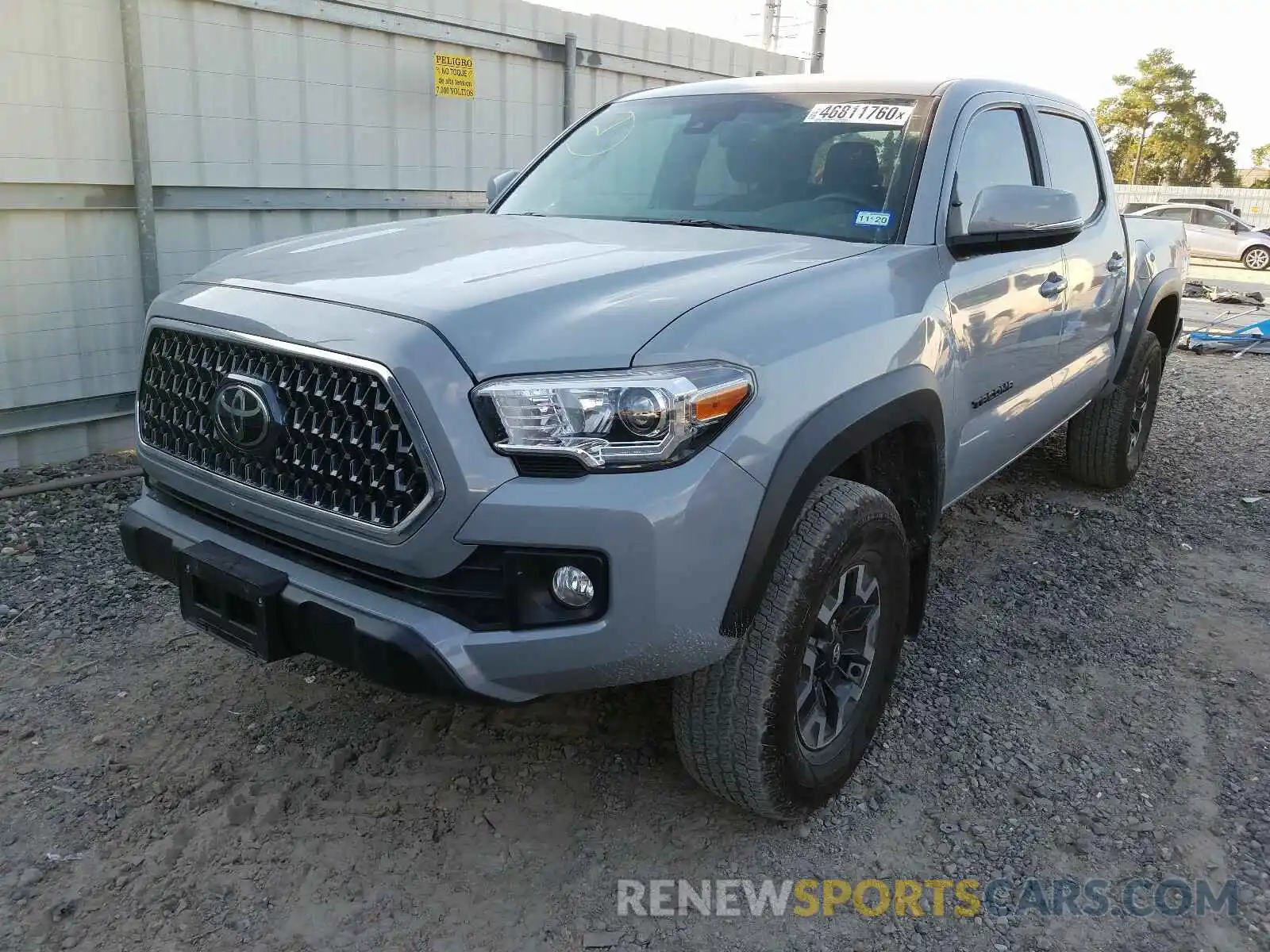 2 Photograph of a damaged car 3TMCZ5ANXKM200670 TOYOTA TACOMA 2019