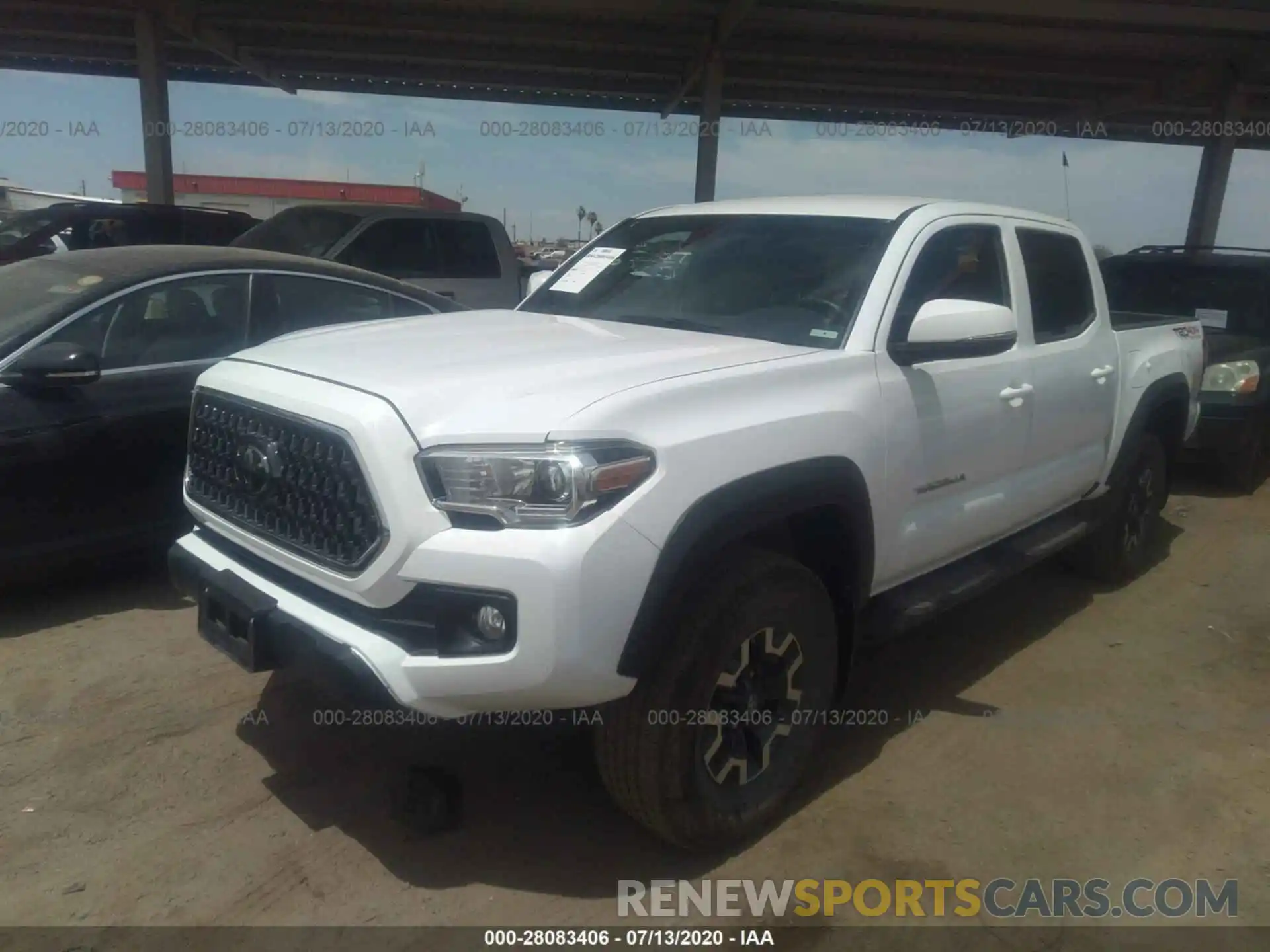 2 Фотография поврежденного автомобиля 3TMCZ5ANXKM200815 TOYOTA TACOMA 2019