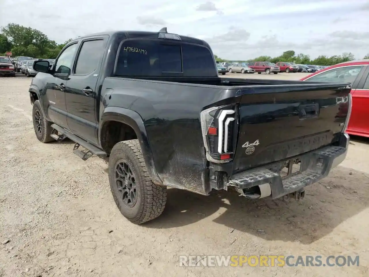 3 Photograph of a damaged car 3TMCZ5ANXKM201043 TOYOTA TACOMA 2019