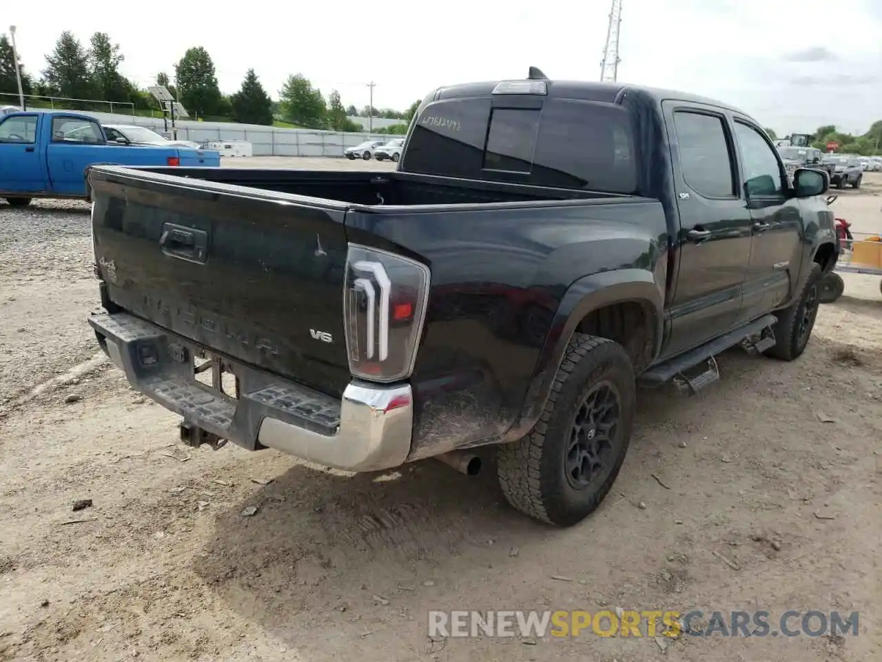 4 Фотография поврежденного автомобиля 3TMCZ5ANXKM201043 TOYOTA TACOMA 2019