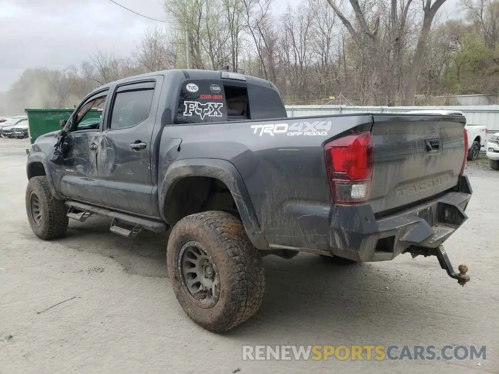 3 Photograph of a damaged car 3TMCZ5ANXKM201432 TOYOTA TACOMA 2019